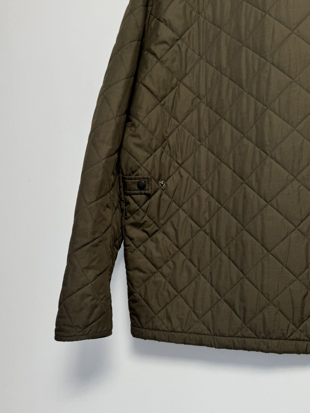 Barbour men's Barbour Chelsea Sportquilt Quilted Olive Field Jacket Size US XL / EU 56 / 4 - 20 Thumbnail