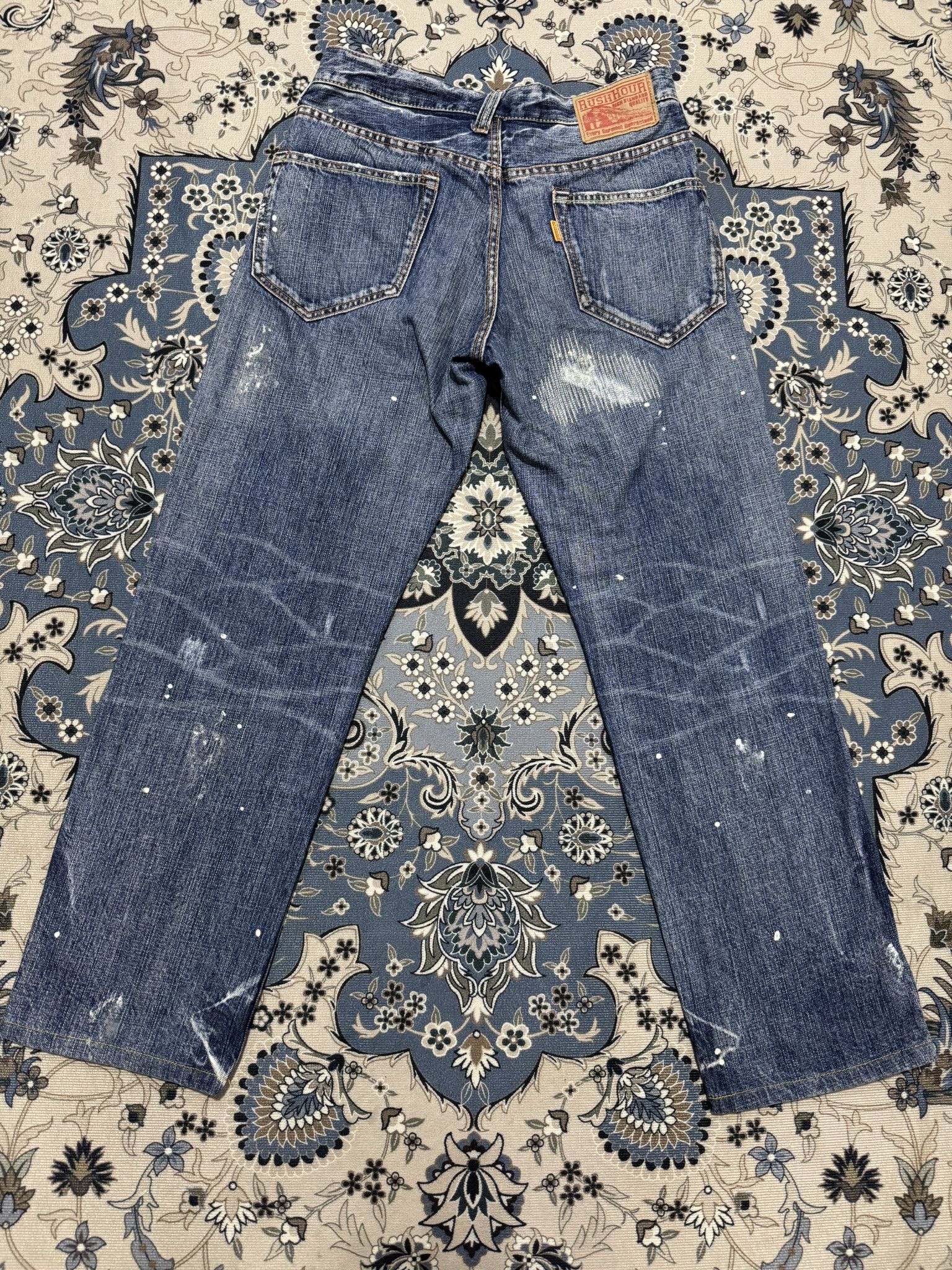 Hysteric Glamour × Japanese Brand Japanese Brand Rush Hours Ripped Distressed Jeans Kapital Size US 29 - 4 Thumbnail