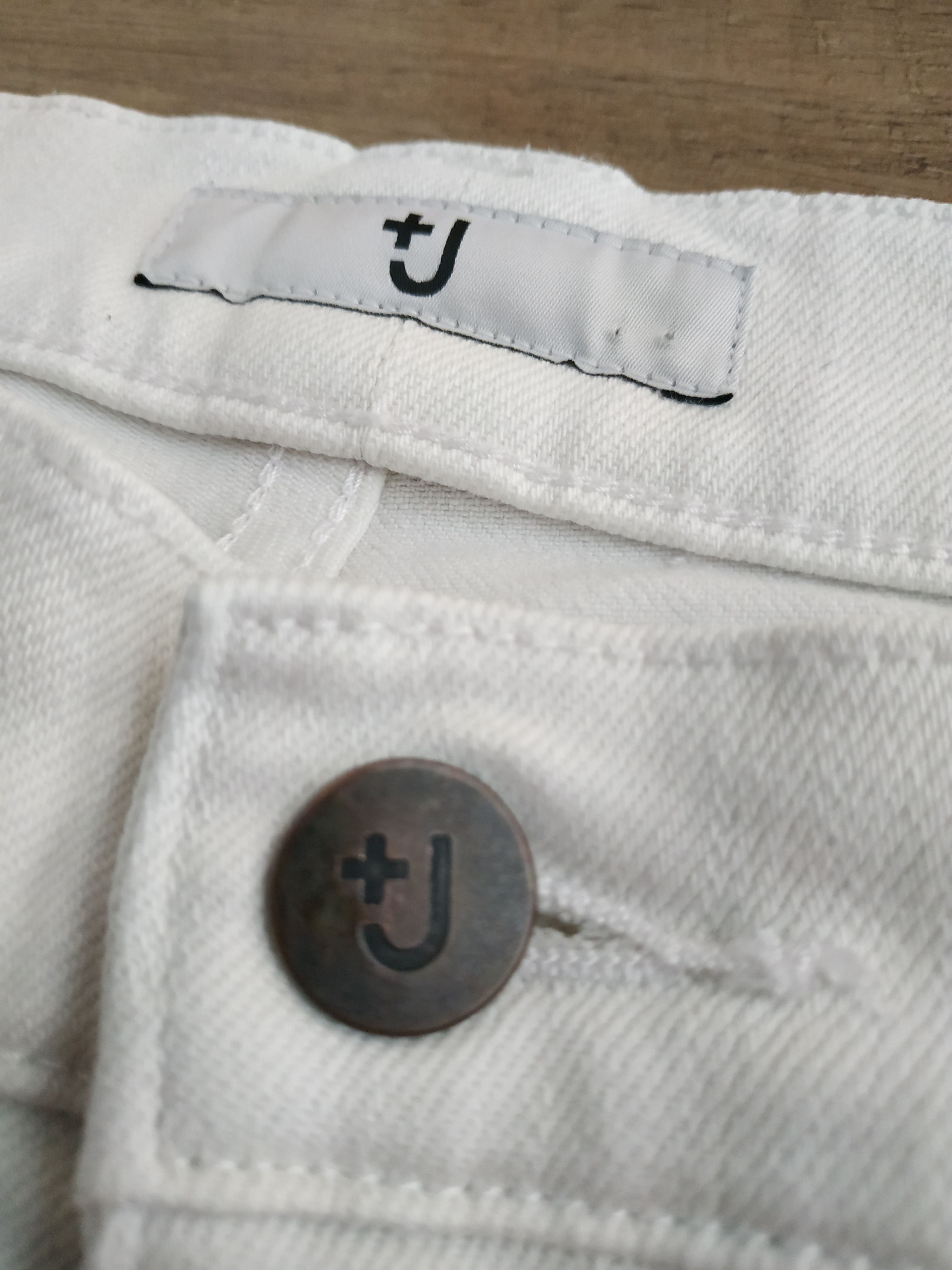 Jil Sander × Uniqlo Uniqlo x Jil Sander Men's White Jeans/ Denim Trousers, W 33 Size US 33 - 12 Thumbnail