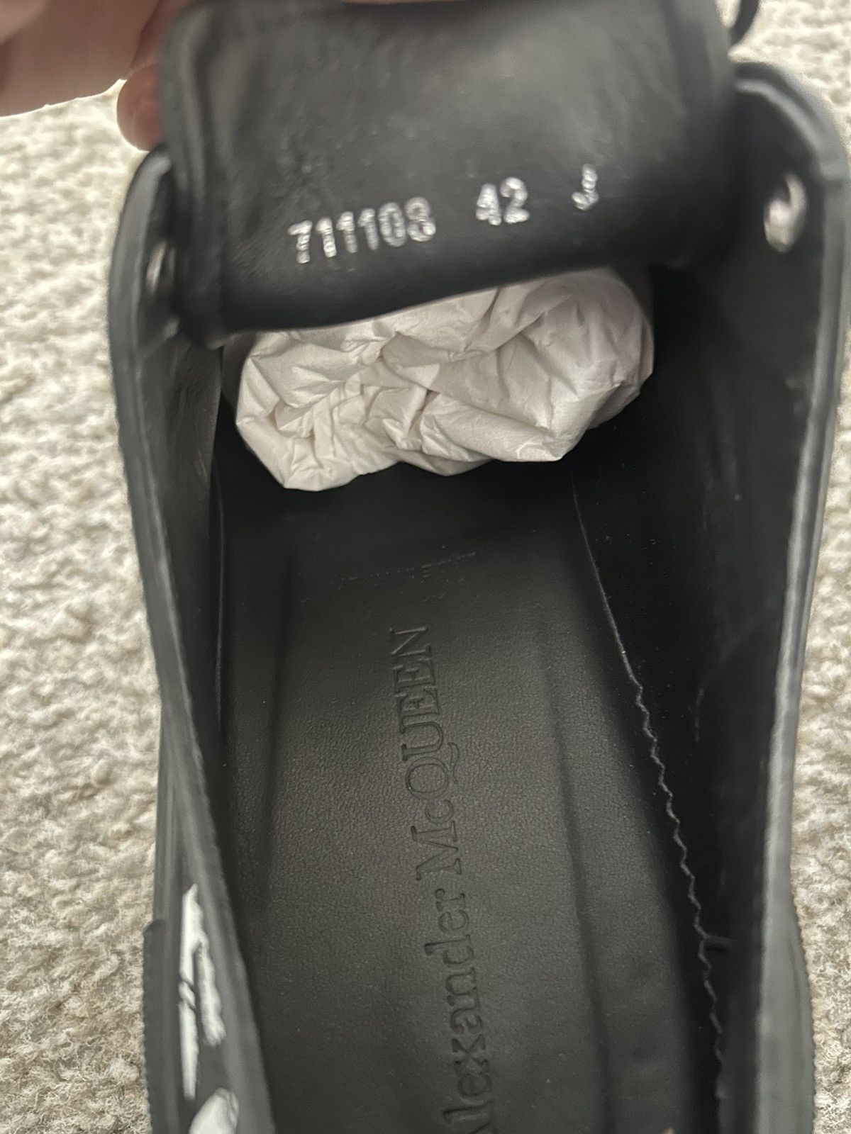 Alexander McQueen Alexander McQueen Tread ‘Graffiti Logo Size US 9.5 / EU 42-43 - 7 Thumbnail