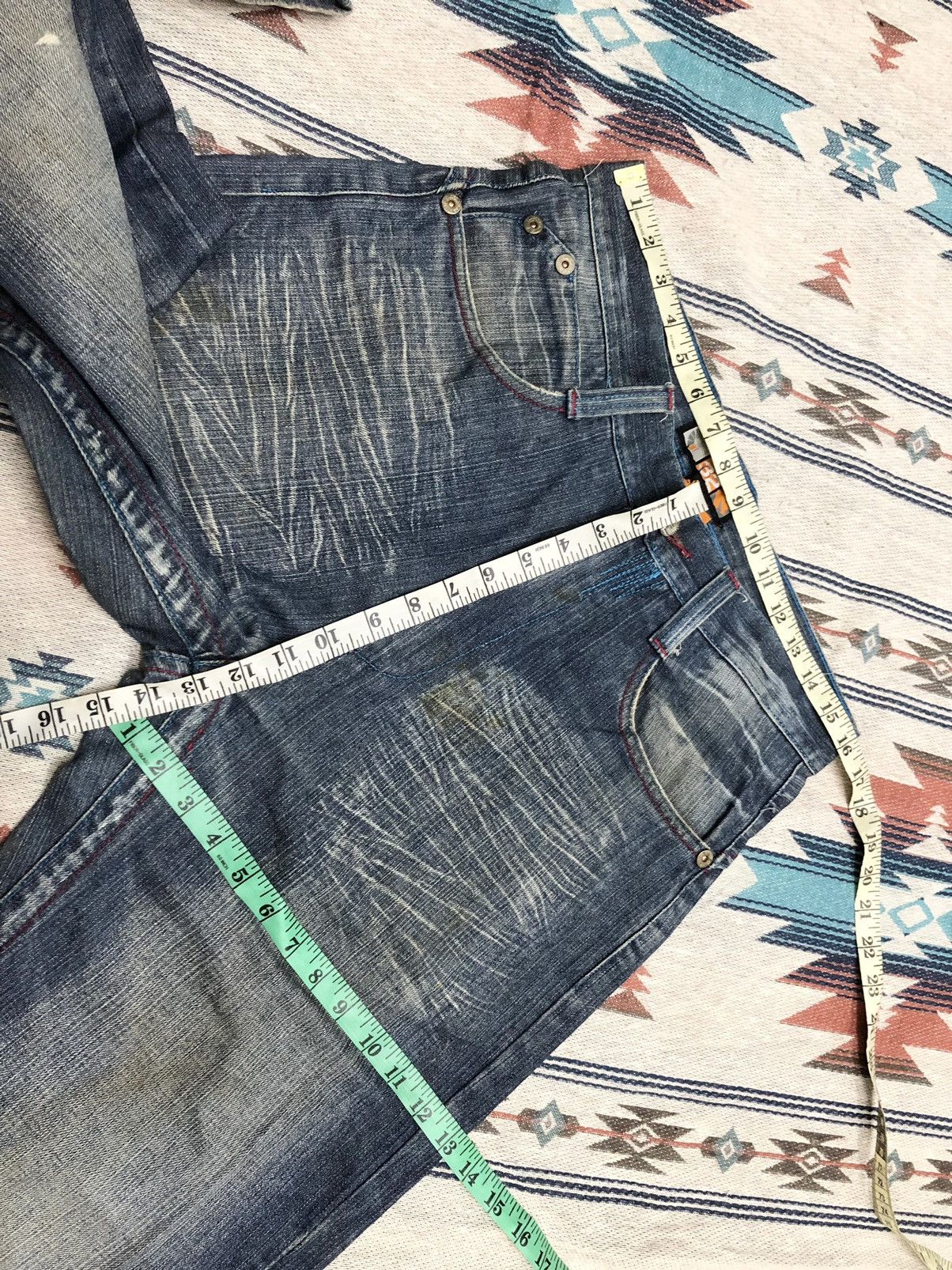 Akademiks WASHED BLUE AKADEMIKS JEANS Size US 32 / EU 48 - 10 Thumbnail