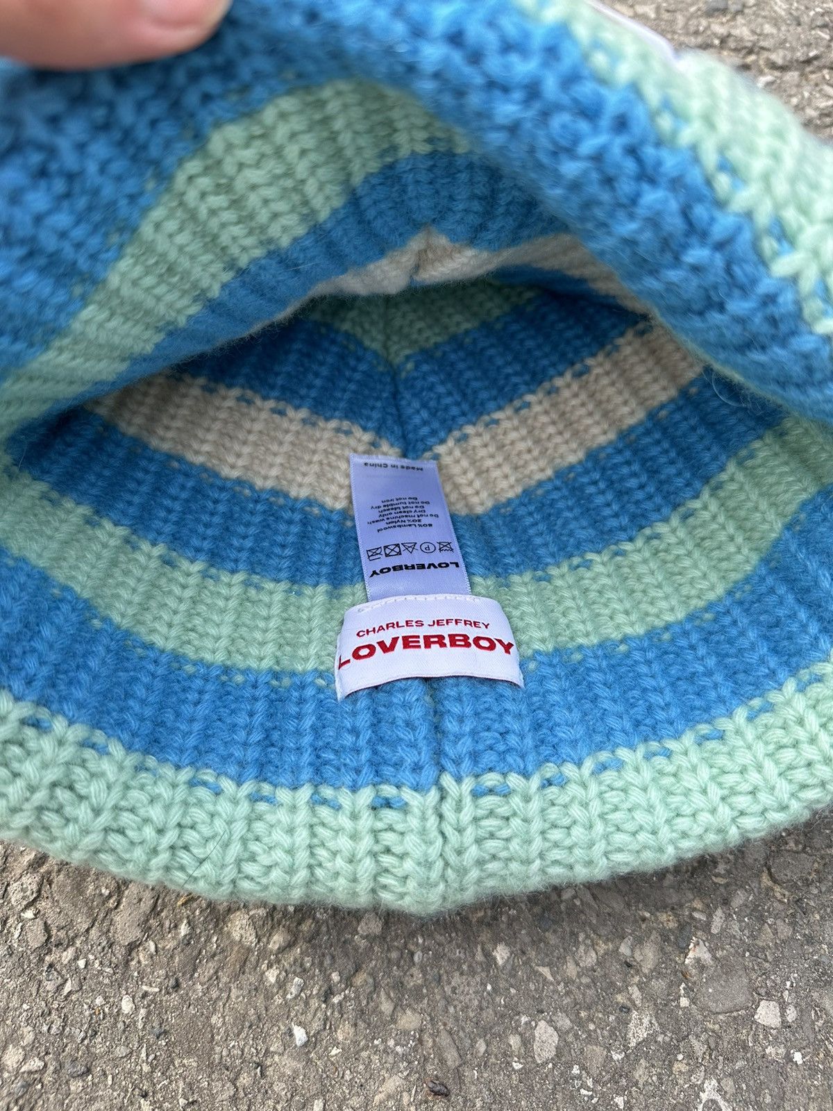 Charles Jeffrey LOVERBOY super chunky charles jeffrey loverboy hat Size ONE SIZE - 3 Thumbnail