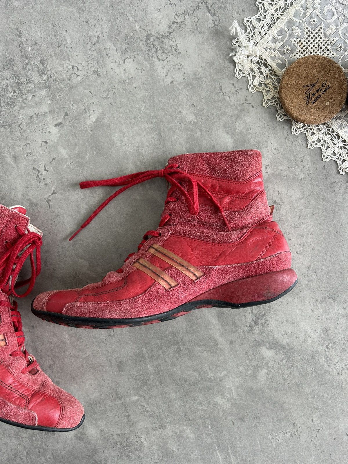 Diesel × Vintage Diesel vintage suede leather boots archive Y2K Size US 7 / IT 37 - 3 Thumbnail