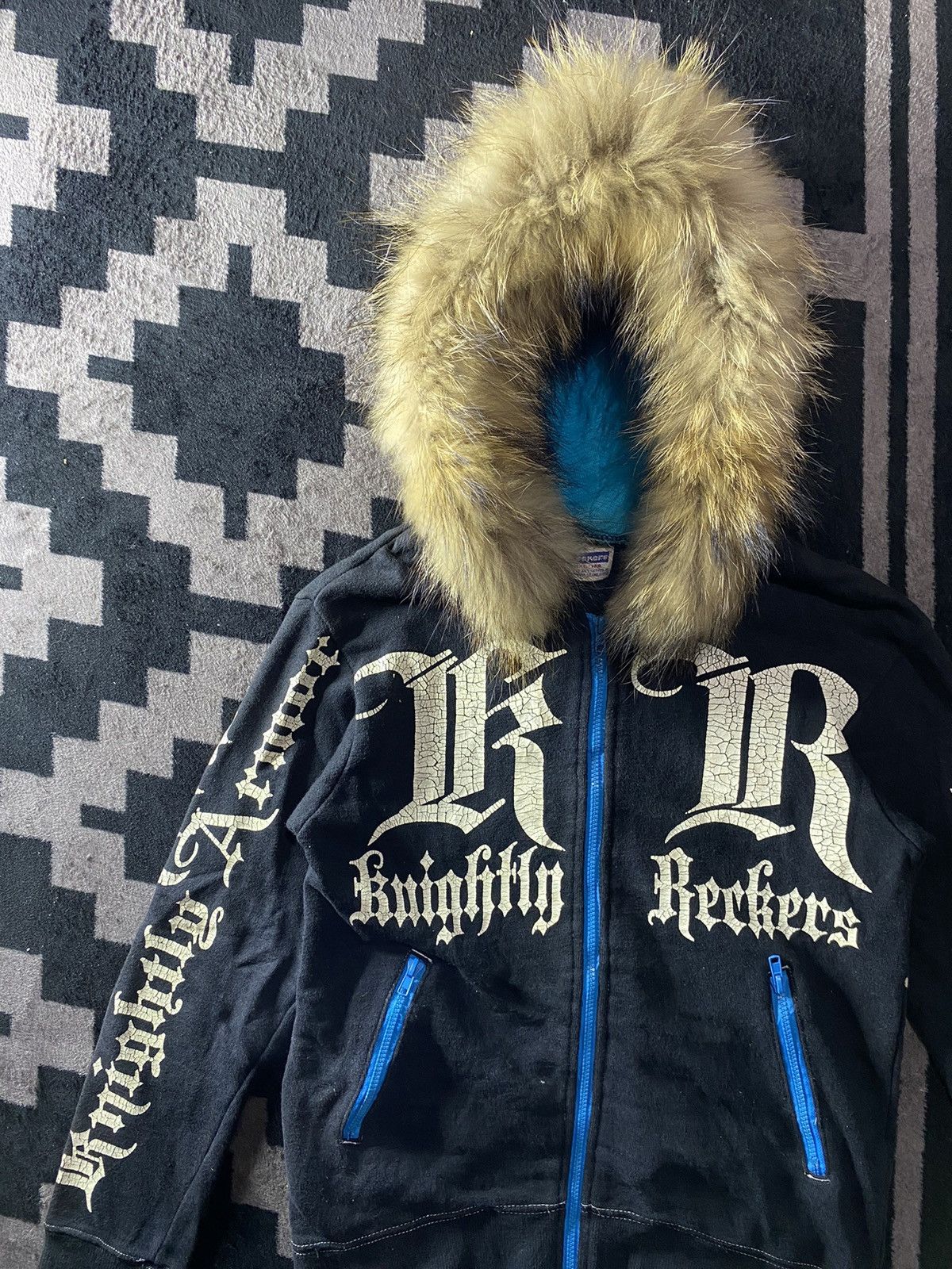 Isamu Katayama Backlash Vintage Reckers poem fur hoodie ifsixwasnine style Size US S / EU 44-46 / 1 - 5 Thumbnail