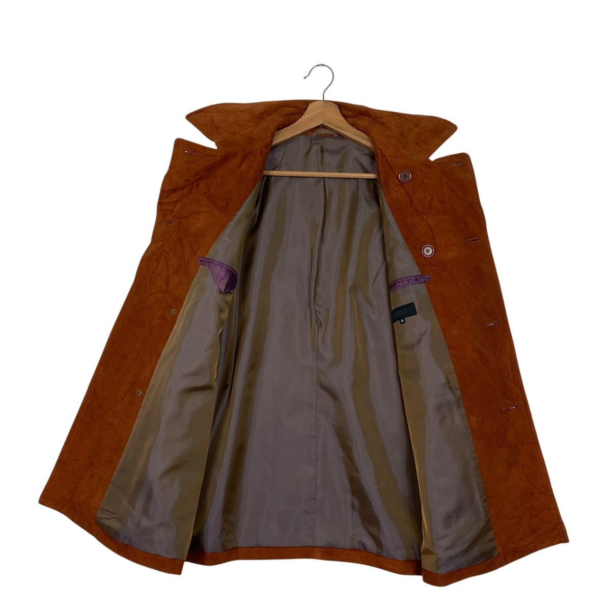 Romeo Gigli Gigli Brown Double Breasted Jacket Size US M / EU 48-50 / 2 - 11 Thumbnail