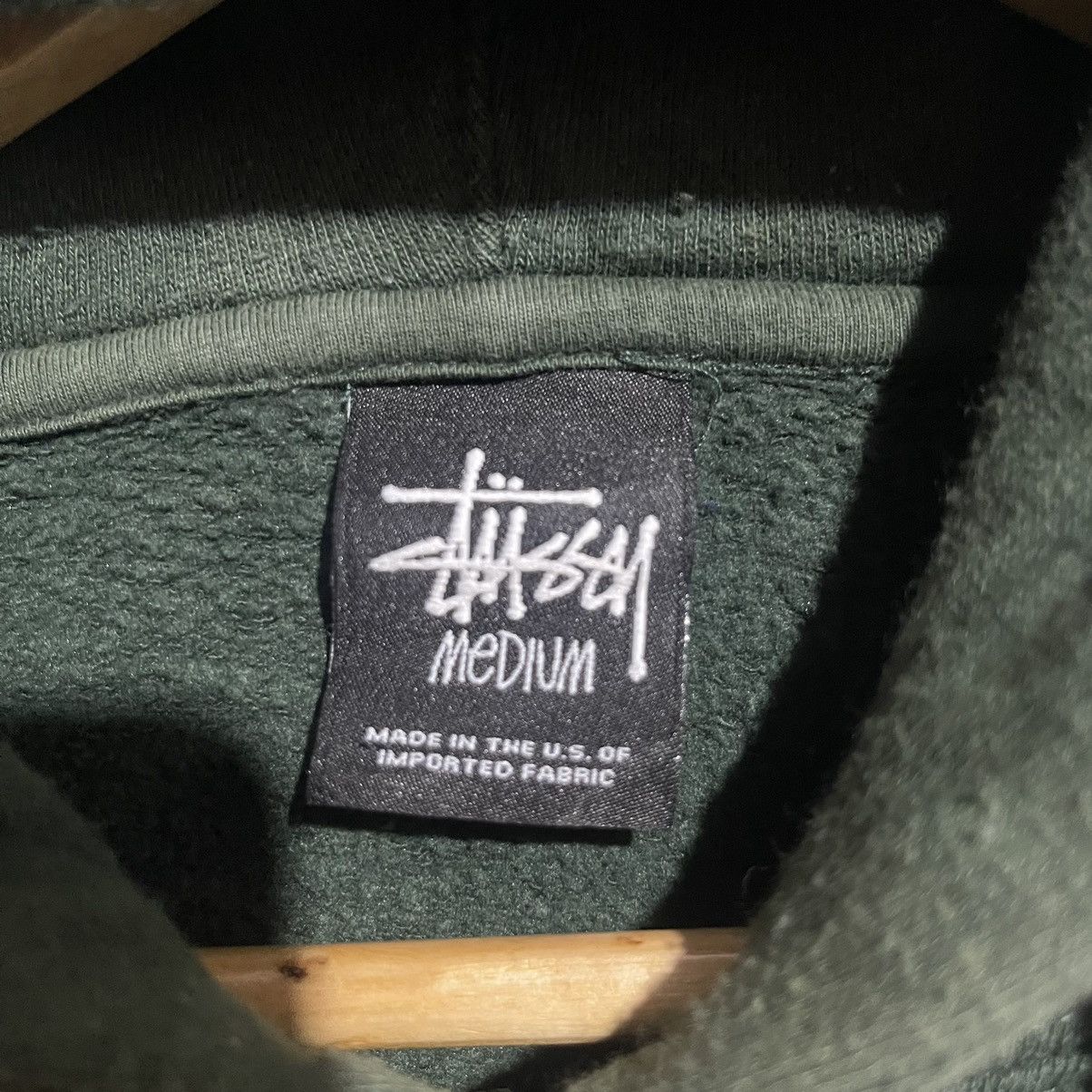 Stussy Vintage Stüssy Collegiate “S” Patch Hoodie (Early 2000s Size US M / EU 48-50 / 2 - 6 Thumbnail