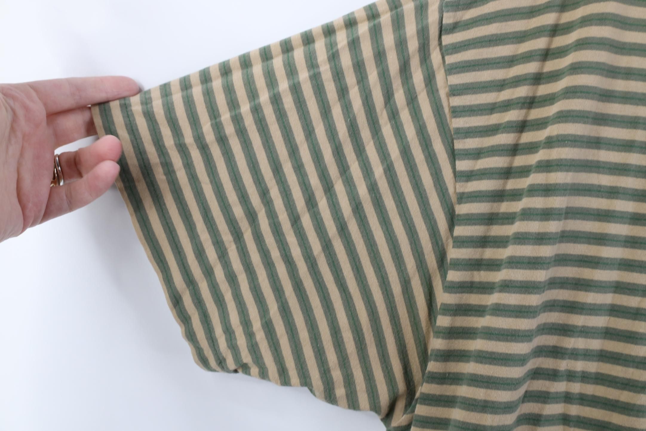 Polo Ralph Lauren Vintage 90s Ralph Lauren Tone Striped Short Sleeve T-Shirt Size US XL / EU 56 / 4 - 8 Thumbnail