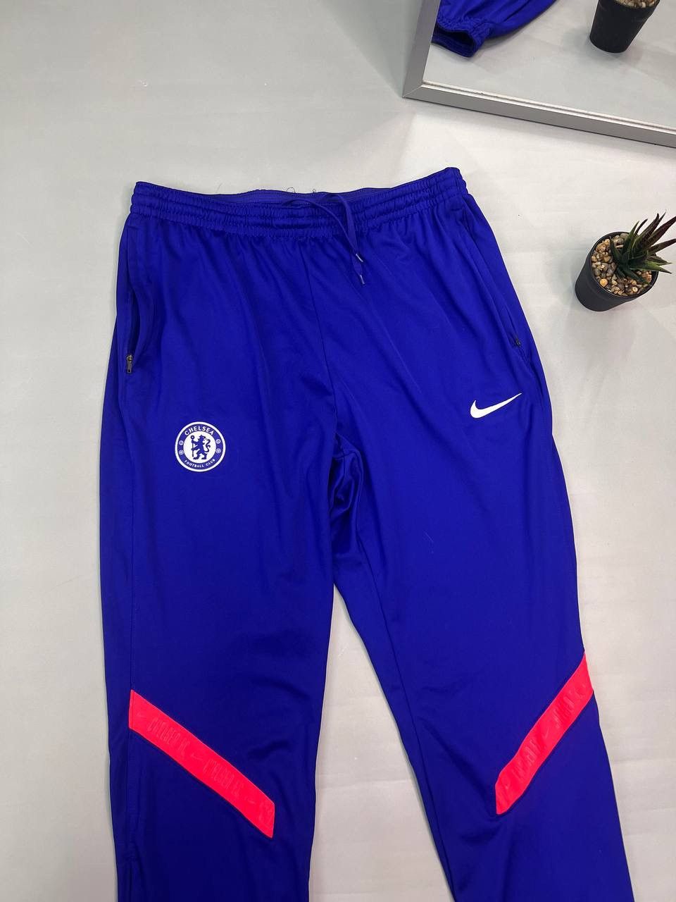 Chelsea Soccer × Nike NIKE CHELSEA FC 20/21 STRIKE TRACK PANTS Size US 34 / EU 50 - 3 Thumbnail