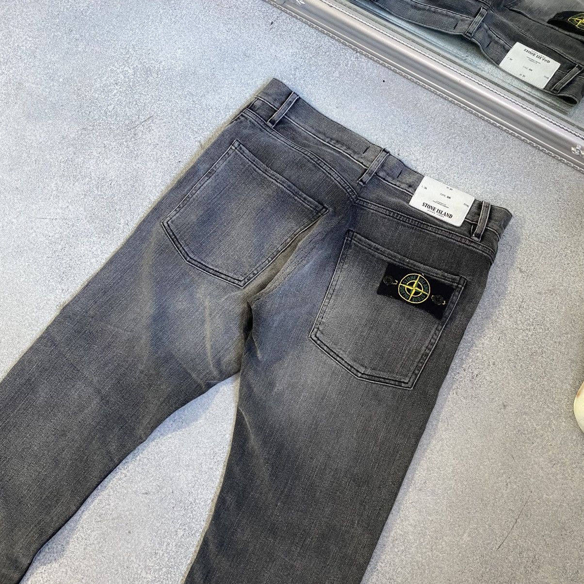 Stone Island Vintage Stone Island Jeans Denim Pants Rare S.I Denims Size US 31 - 3 Thumbnail