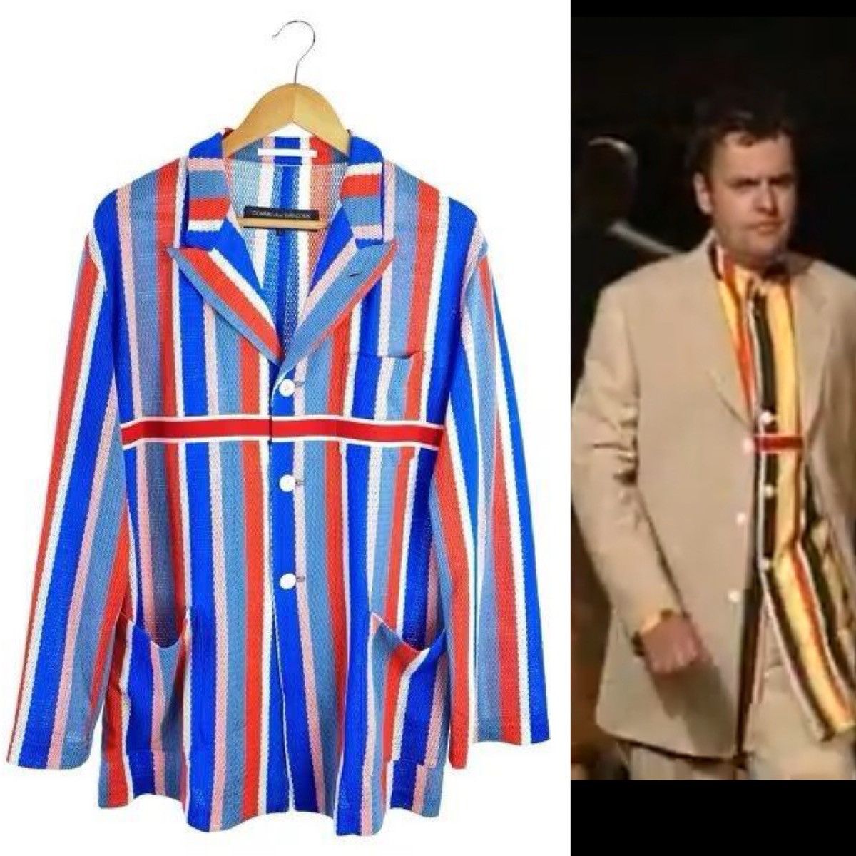 Comme des Garcons Homme Plus Comme Garcons Homme Plus SS96 Knitted Jacket PJ-10072 Size US L / EU 52-54 / 3 - 7 Thumbnail