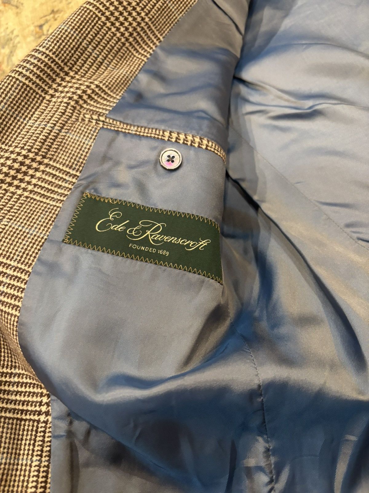 Ede & Ravenscroft Ede and Ravenscroft Tweed blazer Size 42R - 3 Thumbnail