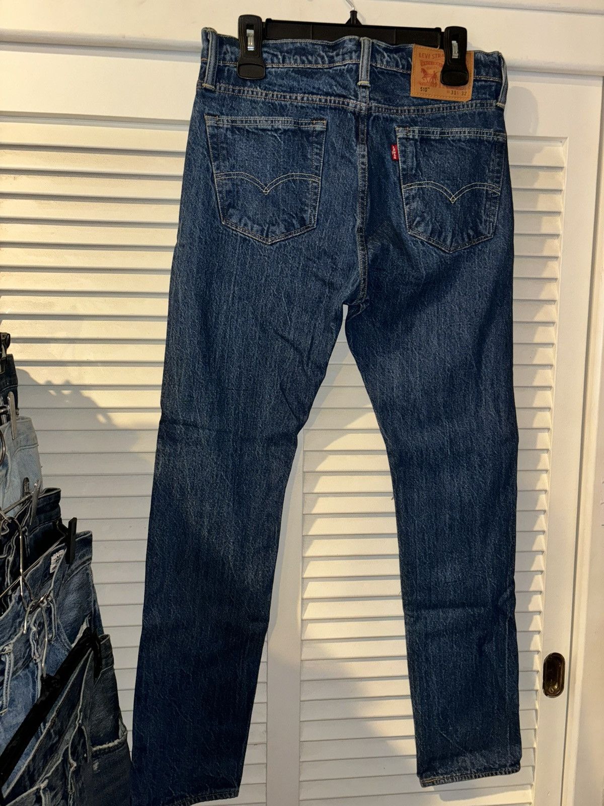 Levi's Levi’s 510 Blue Denim Jeans 31 X 31 Made In Mexico Size US 31 - 2 Thumbnail