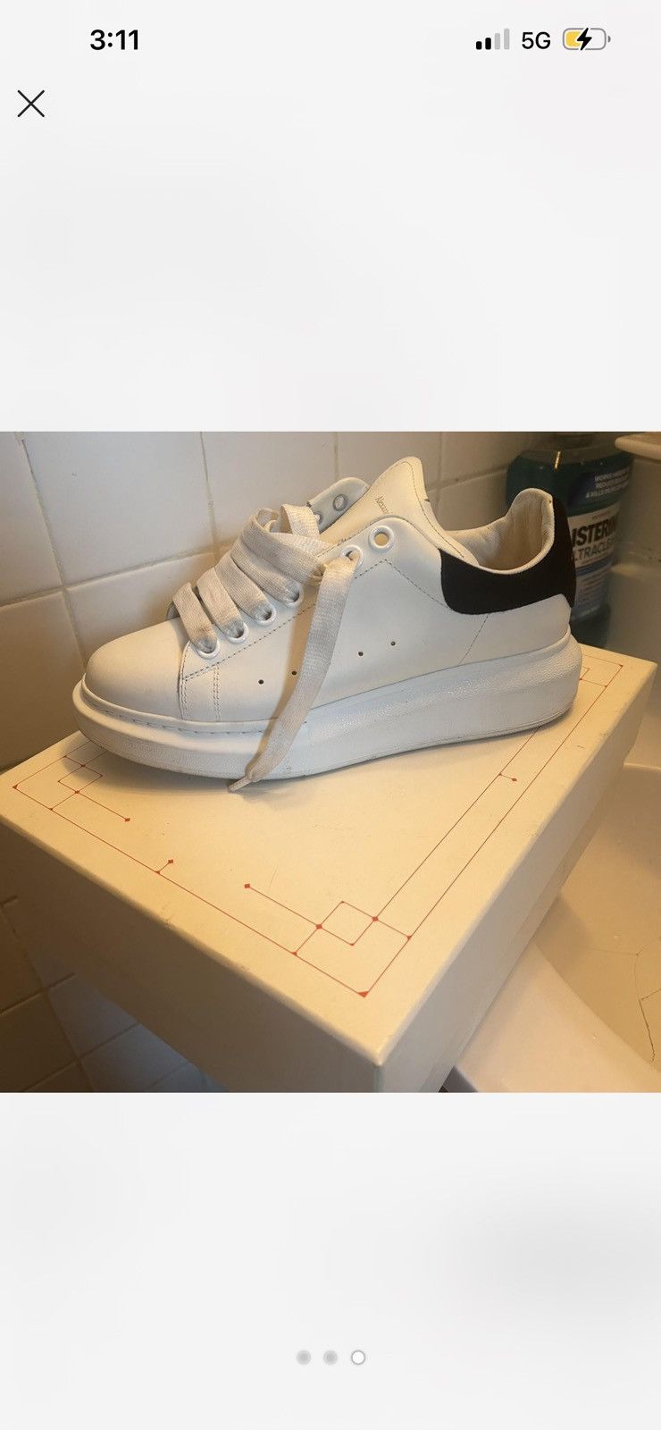 Alexander McQueen Alexander McQueen Oversized Sneaker Size US 6 / EU 39 - 9 Thumbnail