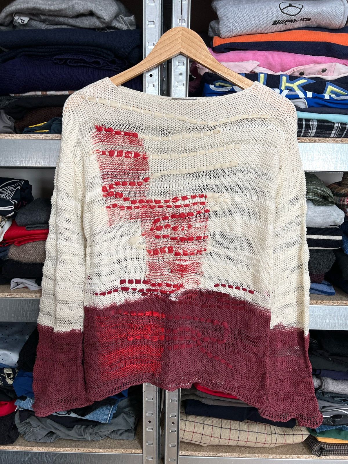 Bottega Veneta Bottega Veneta Silk Dip Dyed Knit Sweater Avant Garde 42 Size M / US 6-8 / IT 42-44 - 1 Thumbnail