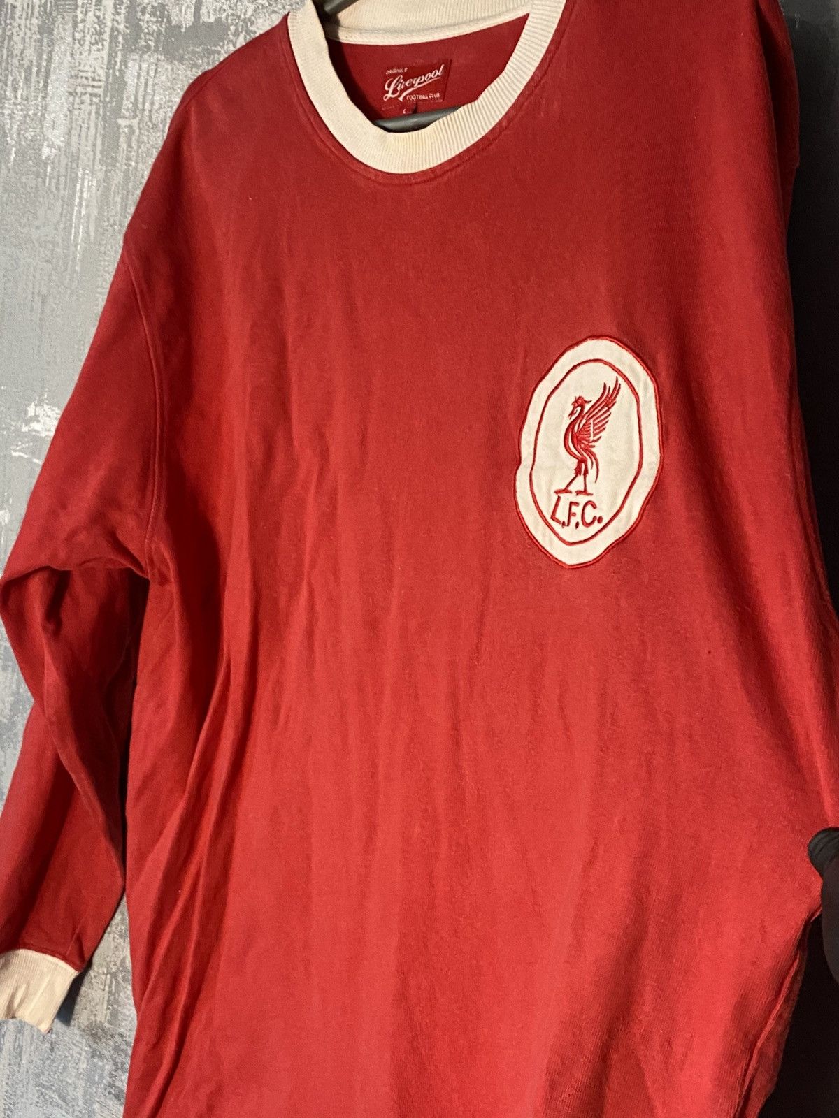 Vintage Vintage Liverpool Soccer Jersey Football Shirt Long Sleeve Size US L / EU 52-54 / 3 - 2 Thumbnail