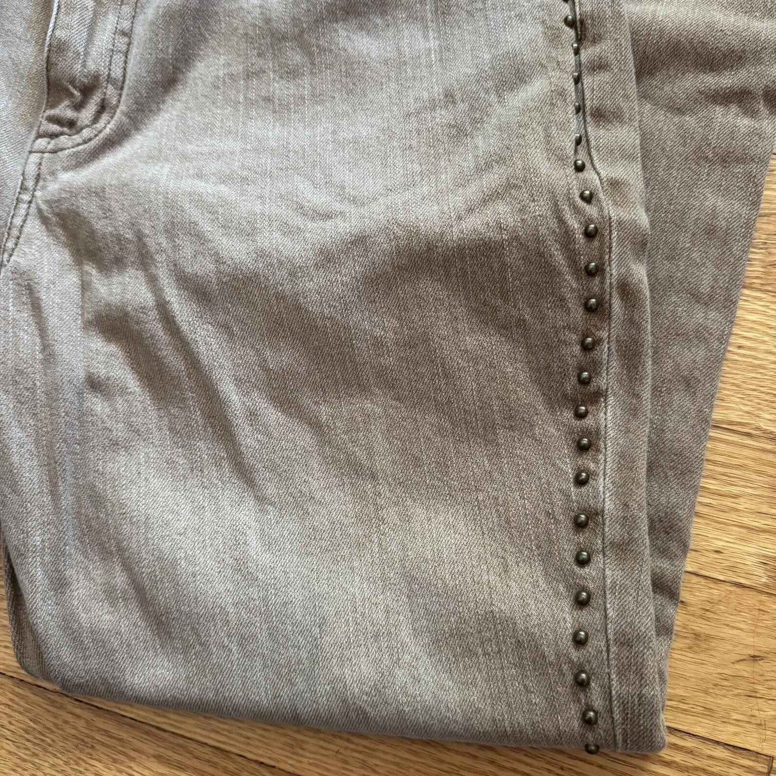 Polo Ralph Lauren VTG LRL Co. Brown Studded Cotton Jeans Size 10 Size 32" / US 10 / IT 46 - 2 Thumbnail