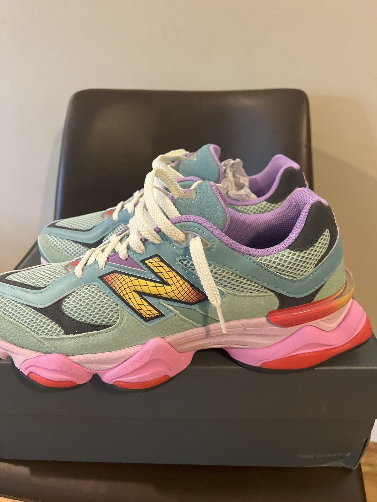 New Balance New Balance 9060 Warped - 10.5 Size US 10.5 / EU 43-44 - 3 Thumbnail