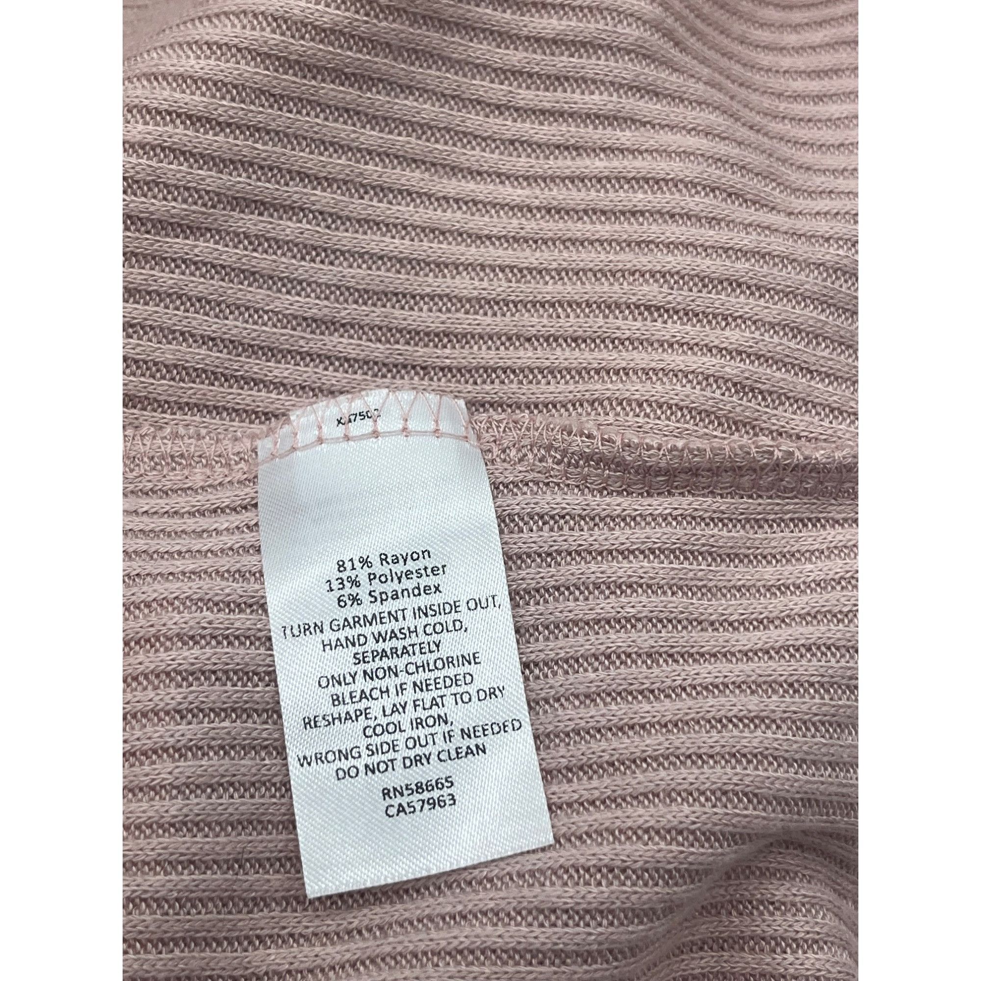 Other Caslon Dolman Sleeve Rib Sweater In Pink Smoke, Sz. XL Size XL / US 12-14 / IT 48-50 - 7 Thumbnail