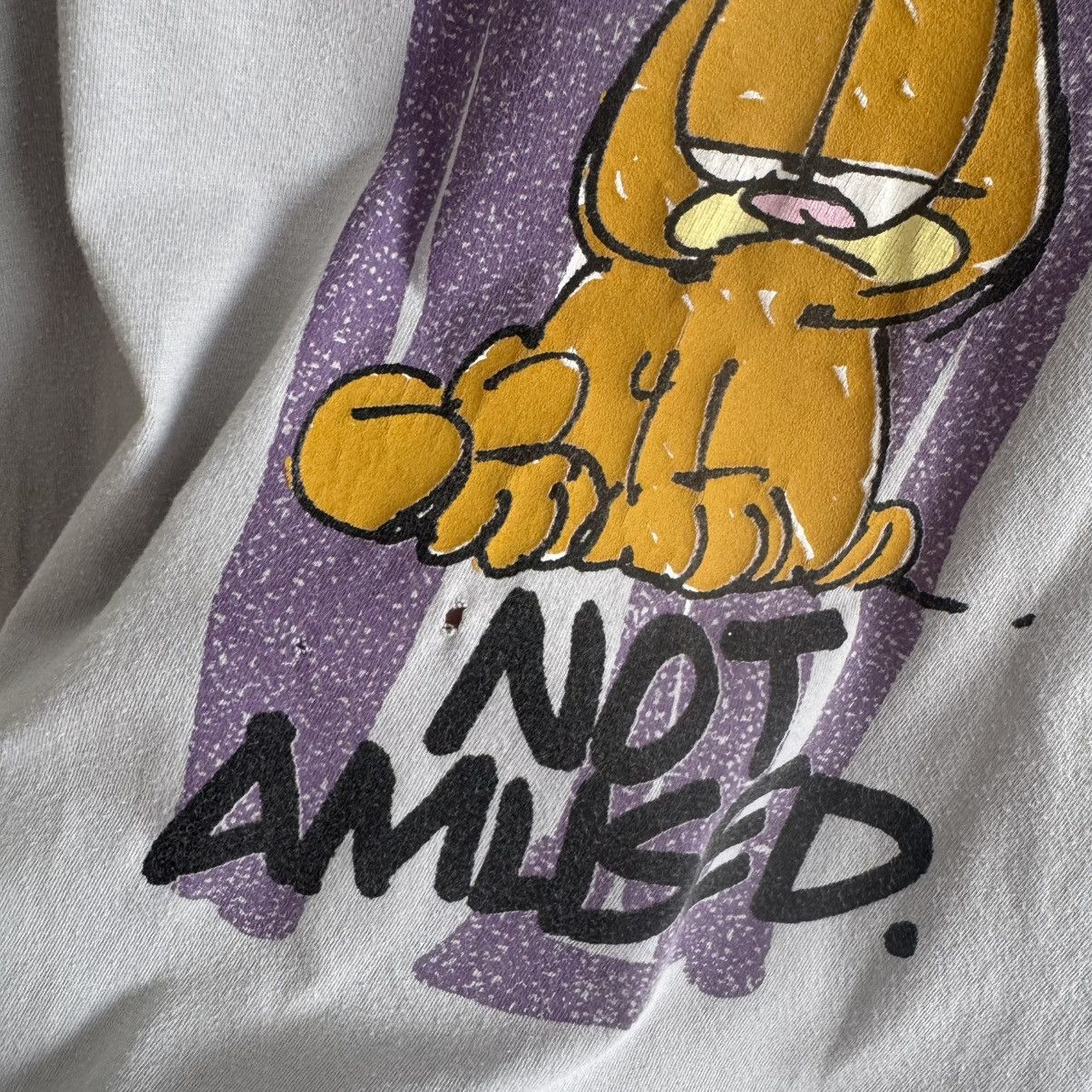 Other Vintage Y2K Grey Purple Garfield So Not Amused Graphic Tee Size L / US 10 / IT 46 - 5 Thumbnail