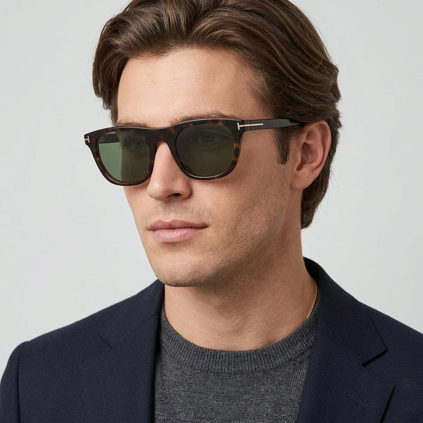 Tom Ford New!!! TOM FORD Clip-On Sunglasses/Eyeglasses TF5895-B 001 Size ONE SIZE - 2 Thumbnail