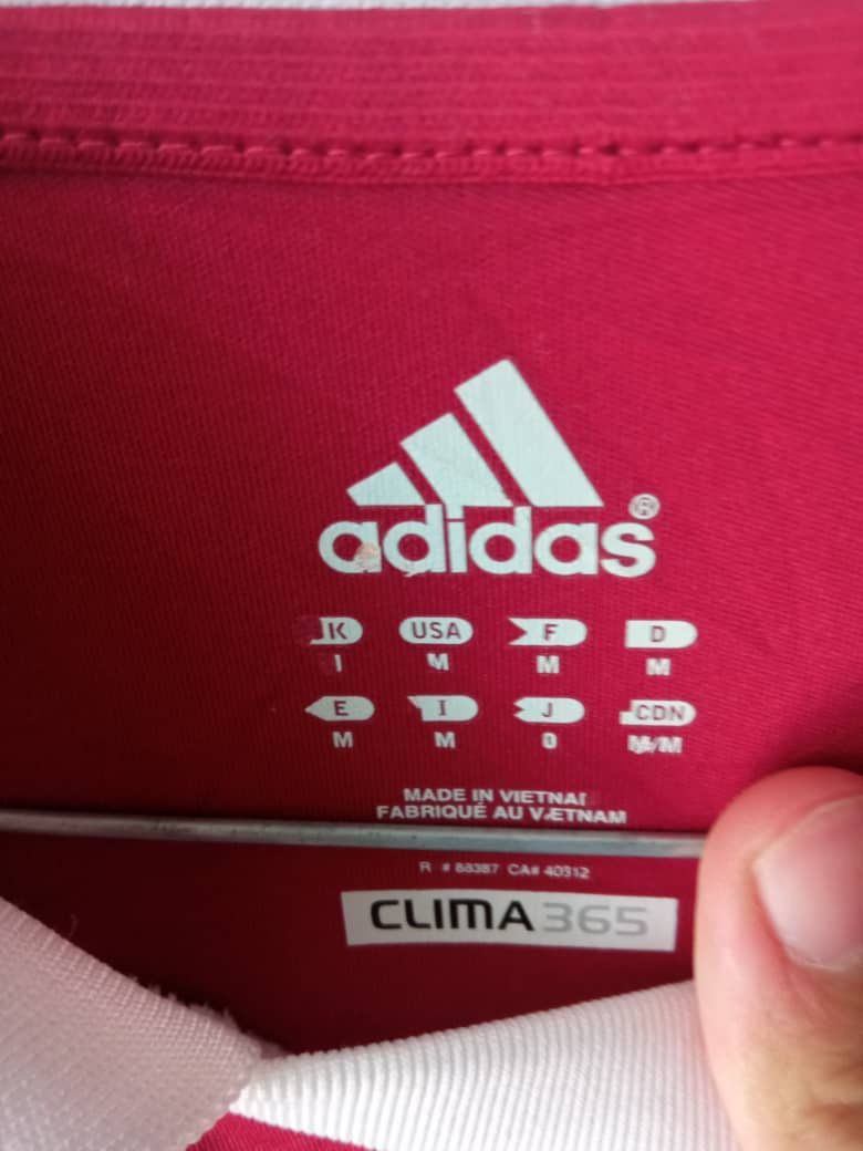 Adidas Adidas Fc Nürnberg 2009-2010 away Jersey T-Shirt Ciric Size US L / EU 52-54 / 3 - 8 Thumbnail