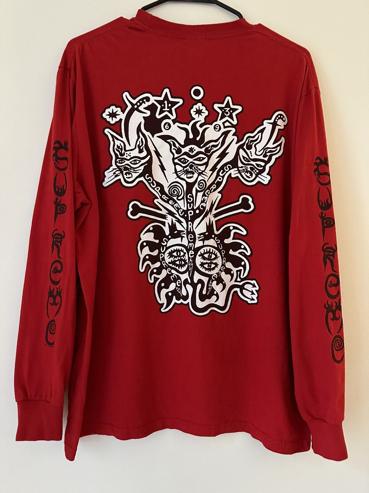 Supreme Supreme Clayton Patterson L/S Tee Size US M / EU 48-50 / 2 - 1 Thumbnail
