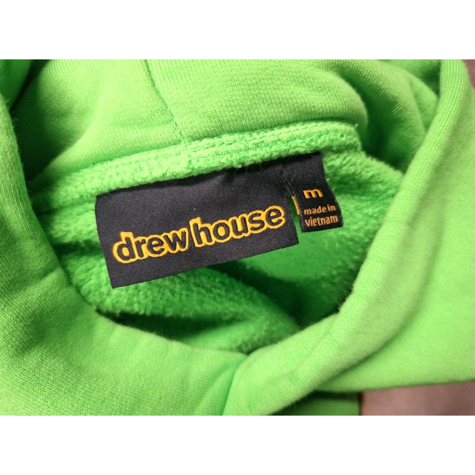 Drew House Drew House Mascot Logo Hoodie Pullover M Green Unisex Adults Heavyweight Graphic Print Oversized Hoodie Crew Pullover Retro Band Mens? Size US M / EU 48-50 / 2 - 2 Thumbnail