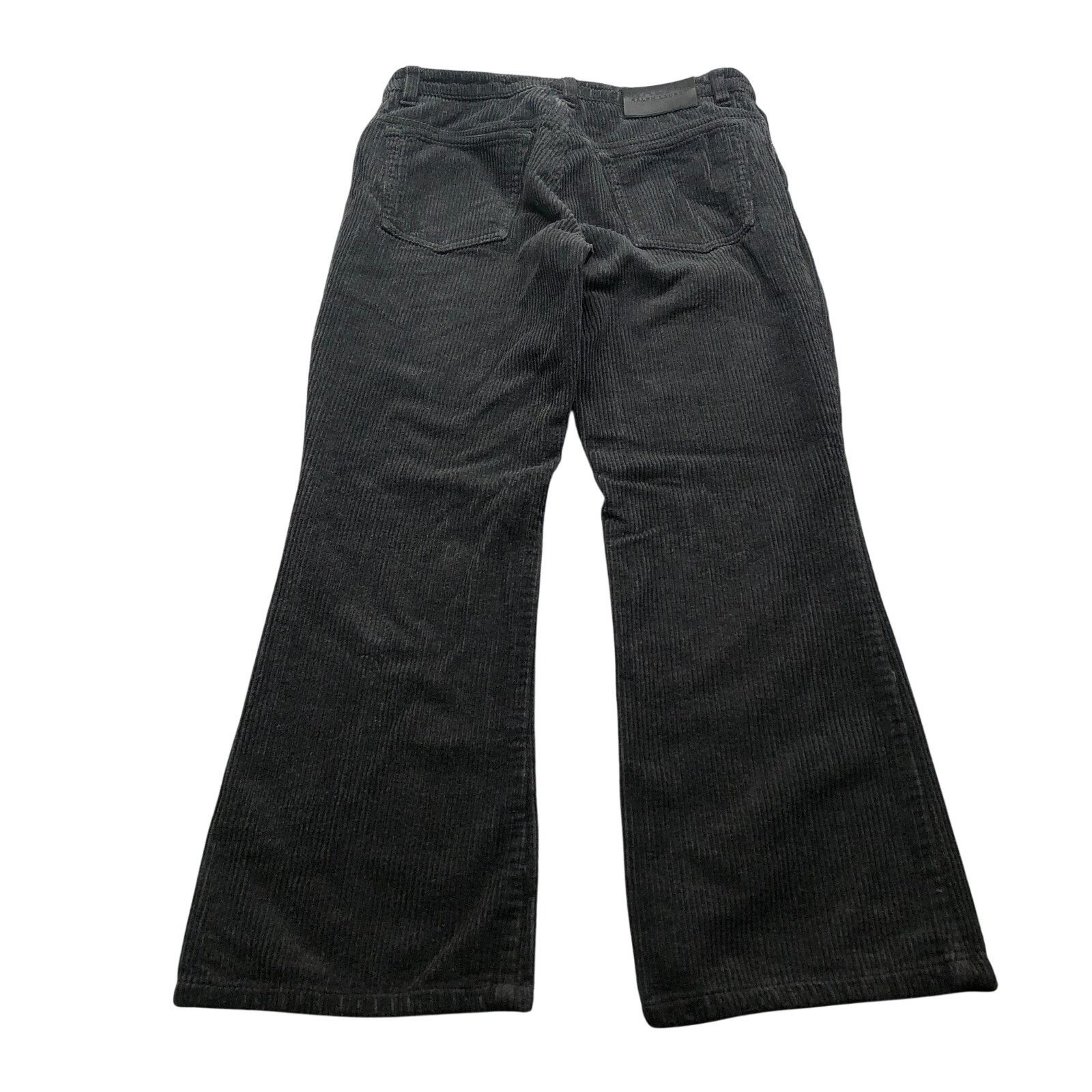 RRL Ralph Lauren Ralph Ralph Lauren Corduroy Flared Pants Women 30x25 2 Black Size 30" / US 8 / IT 44 - 4 Thumbnail