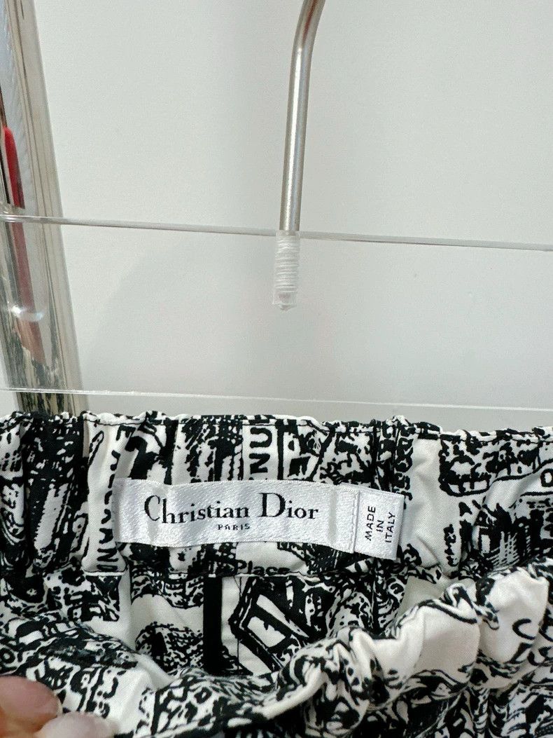 Dior Dior Paris map printed shorts Size 42" / US 20 - 4 Thumbnail