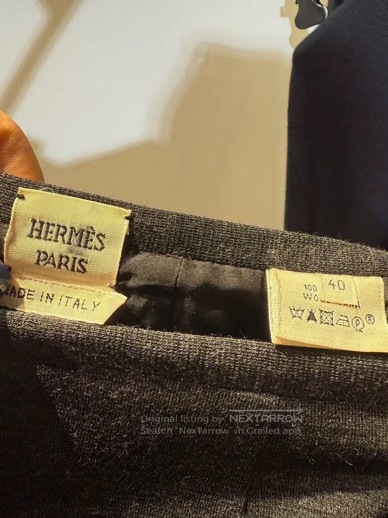 Hermes Hermes Skirt, made in Italy Size 26" / US 2 / IT 38 - 2 Thumbnail