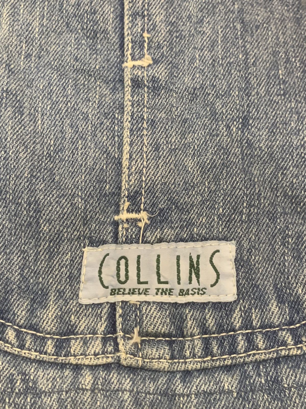 Vintage Rare Design Vintage Collins Chore Denim Jackets Size US L / EU 52-54 / 3 - 10 Thumbnail