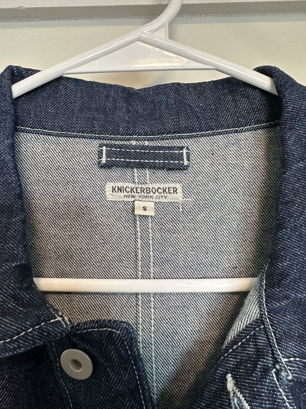 Knickerbocker Mfg Co Knickerbocker Four Pocket Chore Coat Size S Dark Denim Size US S / EU 44-46 / 1 - 3 Thumbnail