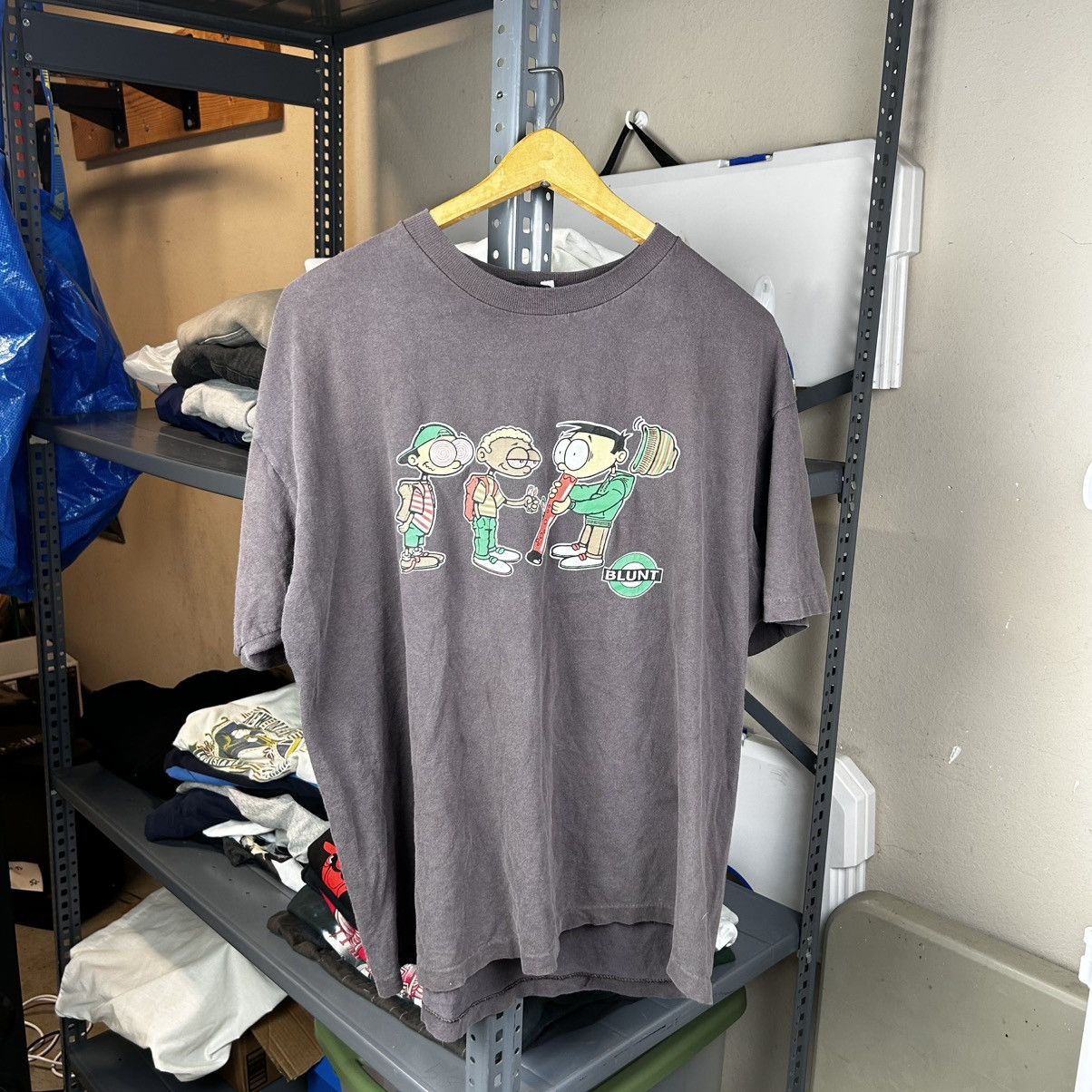 Vintage Blunt graphic tee Size US L / EU 52-54 / 3 - 1 Thumbnail