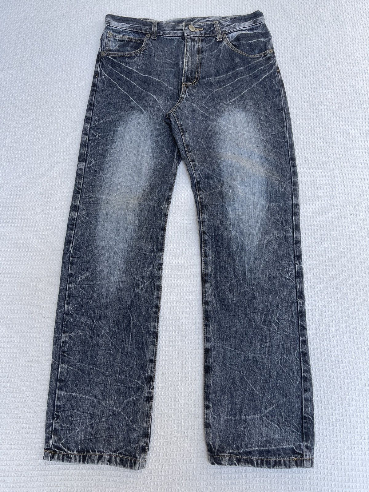 Hysteric Glamour Last Drop🔥Japanese Back & Forth Wings Since 1975 Denim Jeans Size US 32 / EU 48 - 2 Thumbnail