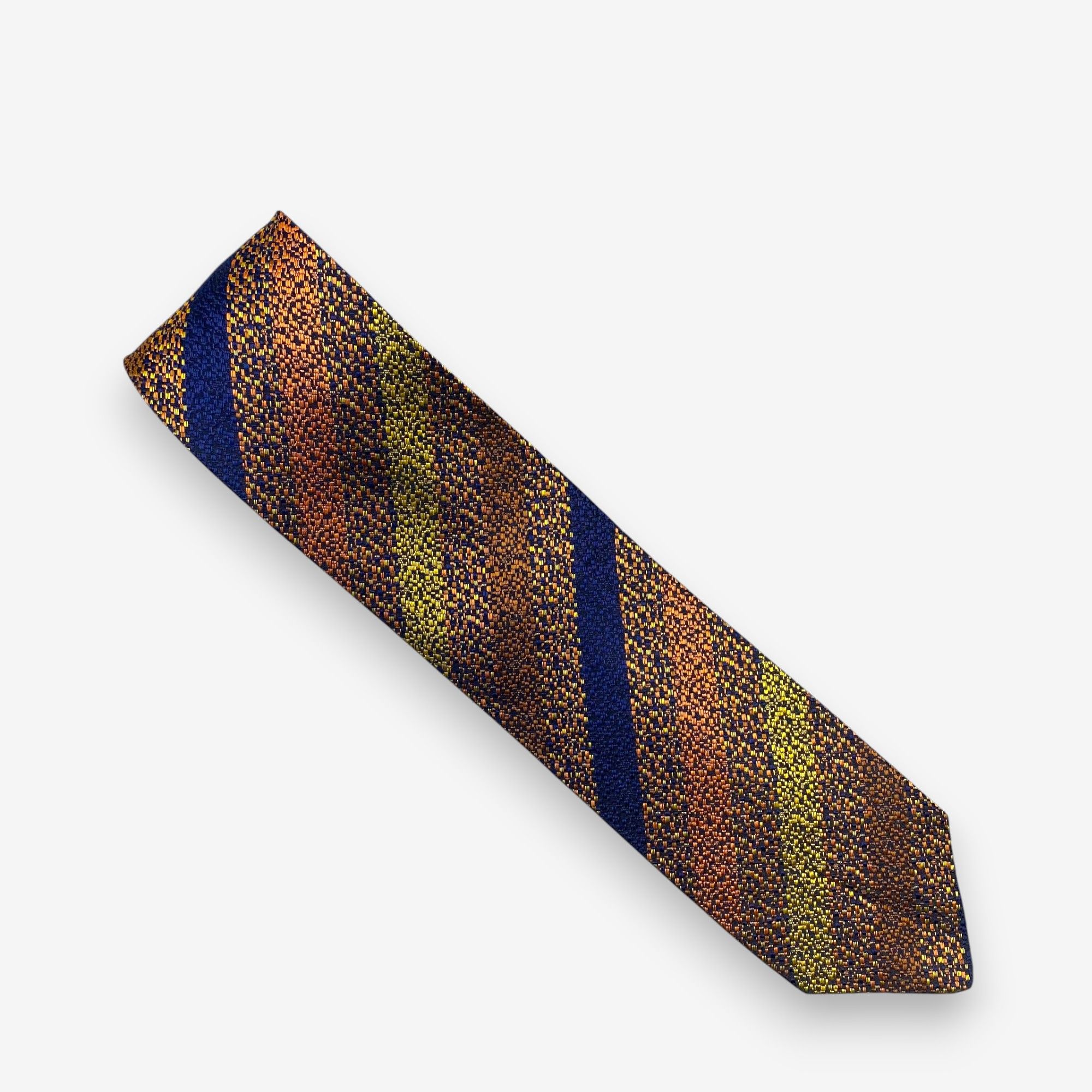Japanese Brand Vintage Christian Dior SILK Necktie Cravate Pure Silk Size ONE SIZE - 2 Thumbnail