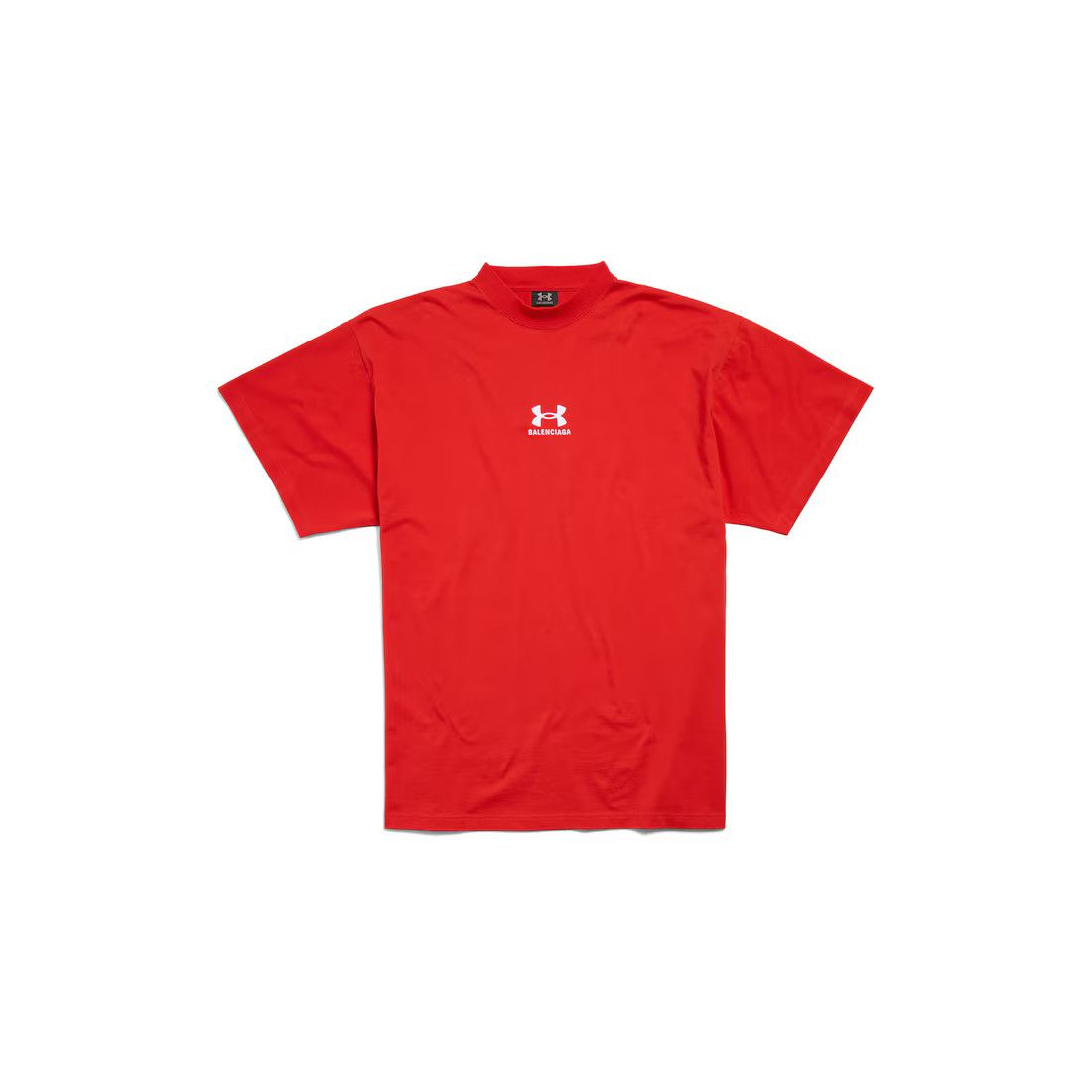 Balenciaga × Under Armour oc11z0425 Under Armour® T- Shirt Oversized in Red Size US XL / EU 56 / 4 - 5 Thumbnail