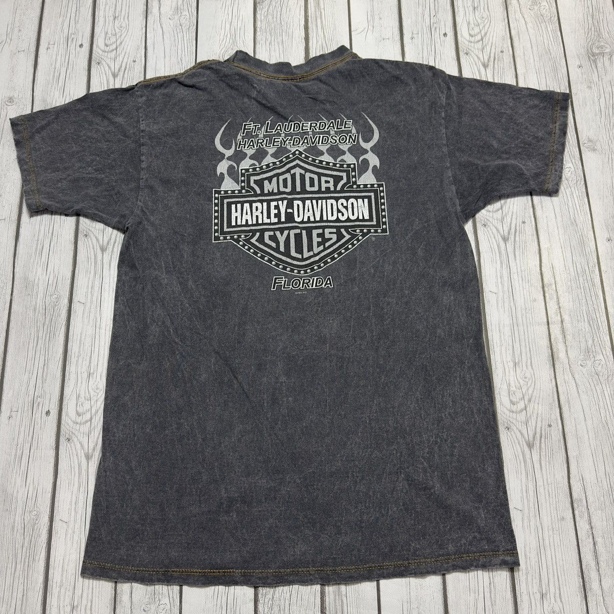 Harley Davidson × Vintage Vintage Harley Davidson tee Size US L / EU 52-54 / 3 - 2 Thumbnail