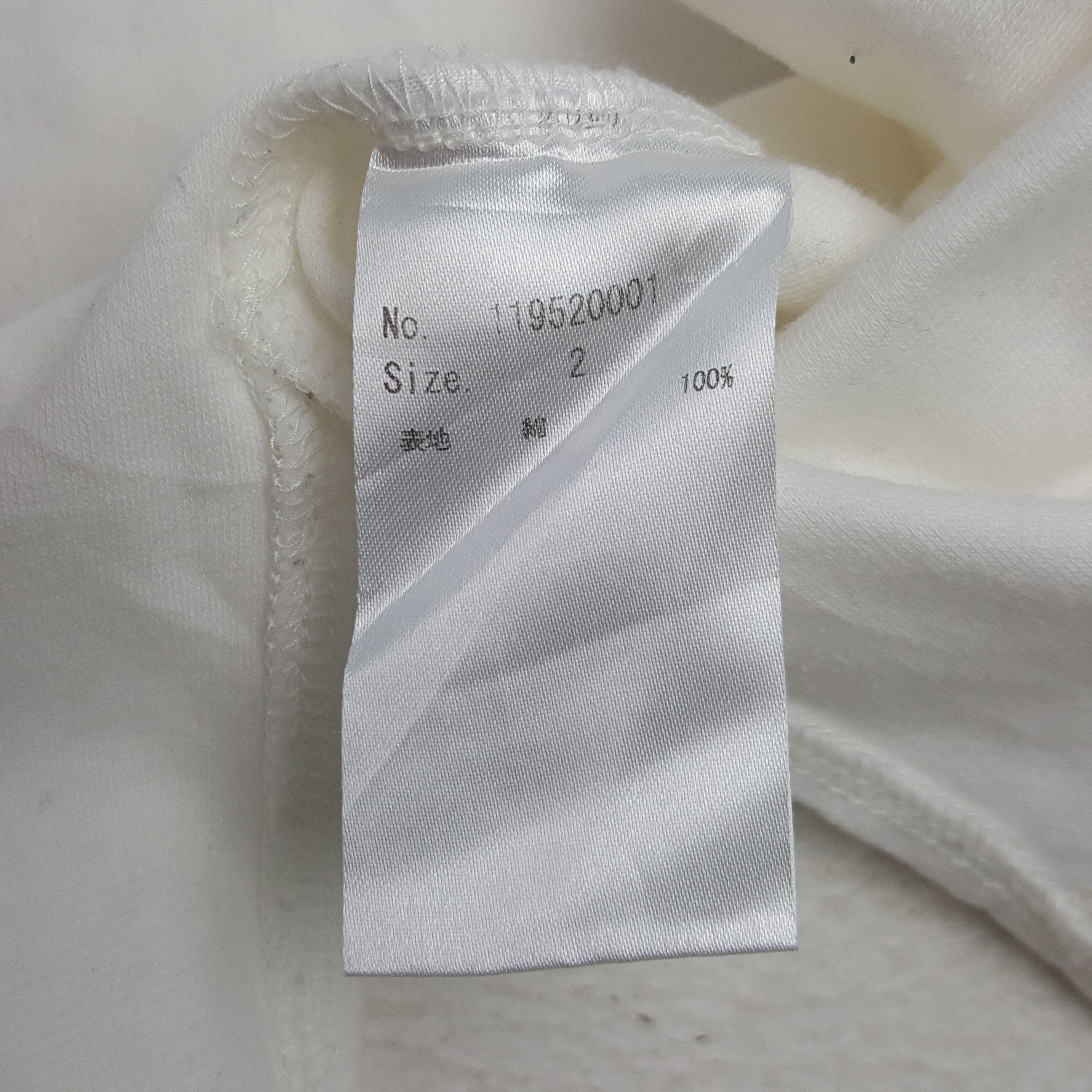 Japanese Brand × Number (N)ine × Vintage Vintage Number (N)ine Japanese Brand Half Zipper Tshirt Size US XL / EU 56 / 4 - 10 Thumbnail