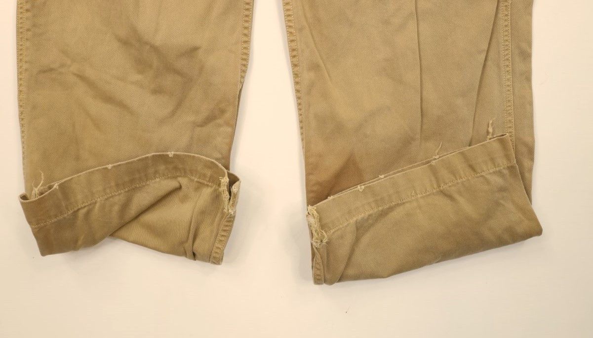 American Eagle Outfitters × Vintage Vintage 90s Y2K American Eagle Baggy Wide Leg Cargo Pants Size US 29 - 5 Thumbnail