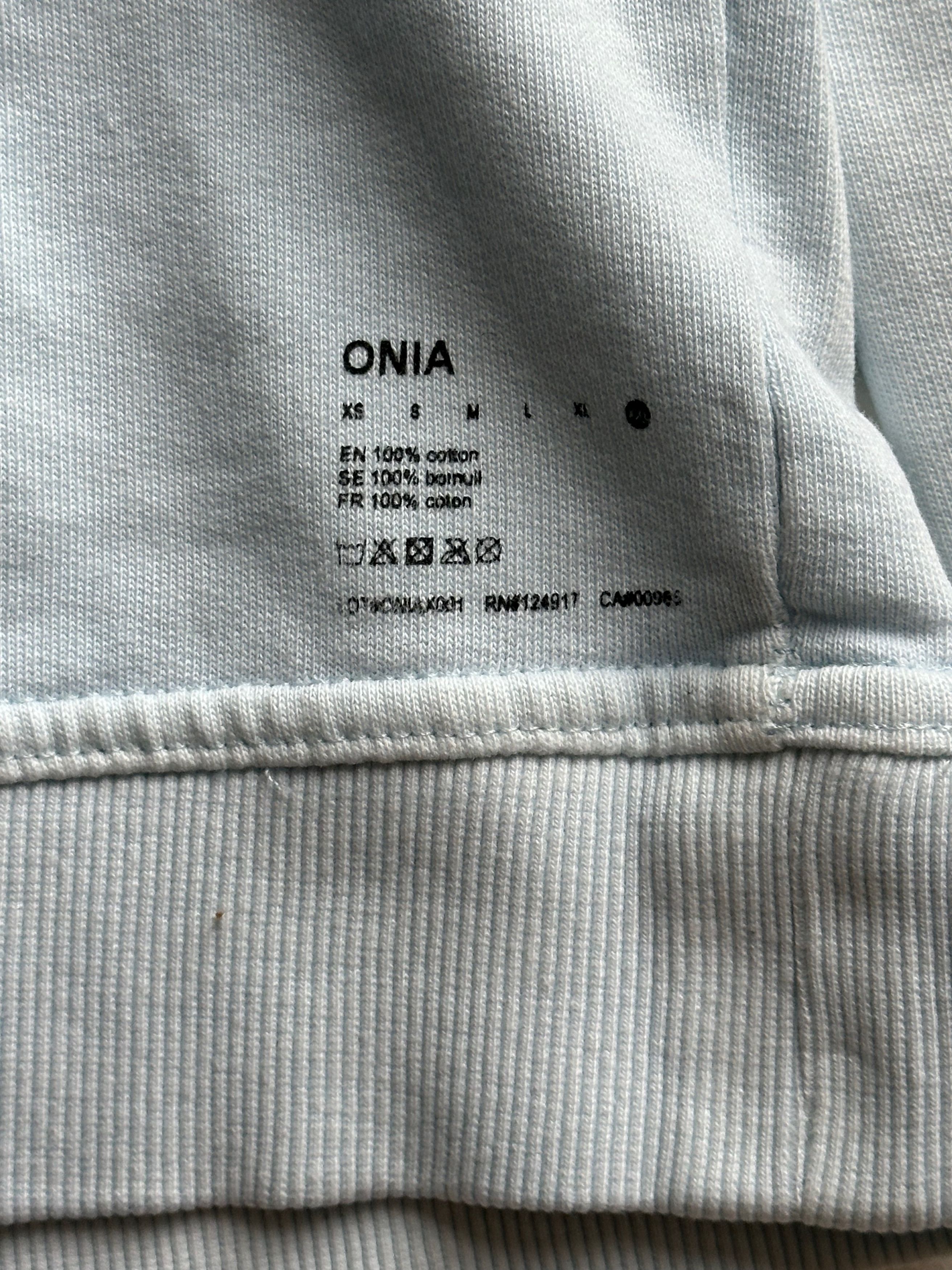 Onia Onia Cotton Jersey Oversize Hoodie - Sky Blue - XXL Size US XXL / EU 58 / 5 - 4 Thumbnail