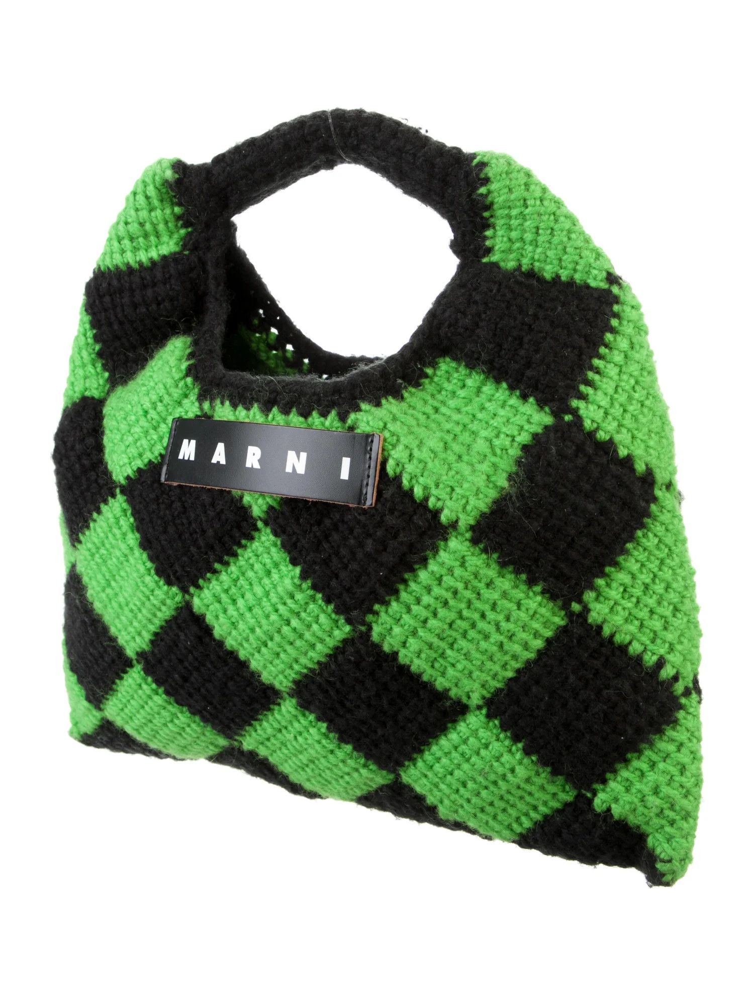 Marni o1f1d3z0525 Size: OS / Handle Bag in Green/Black Size ONE SIZE - 3 Thumbnail