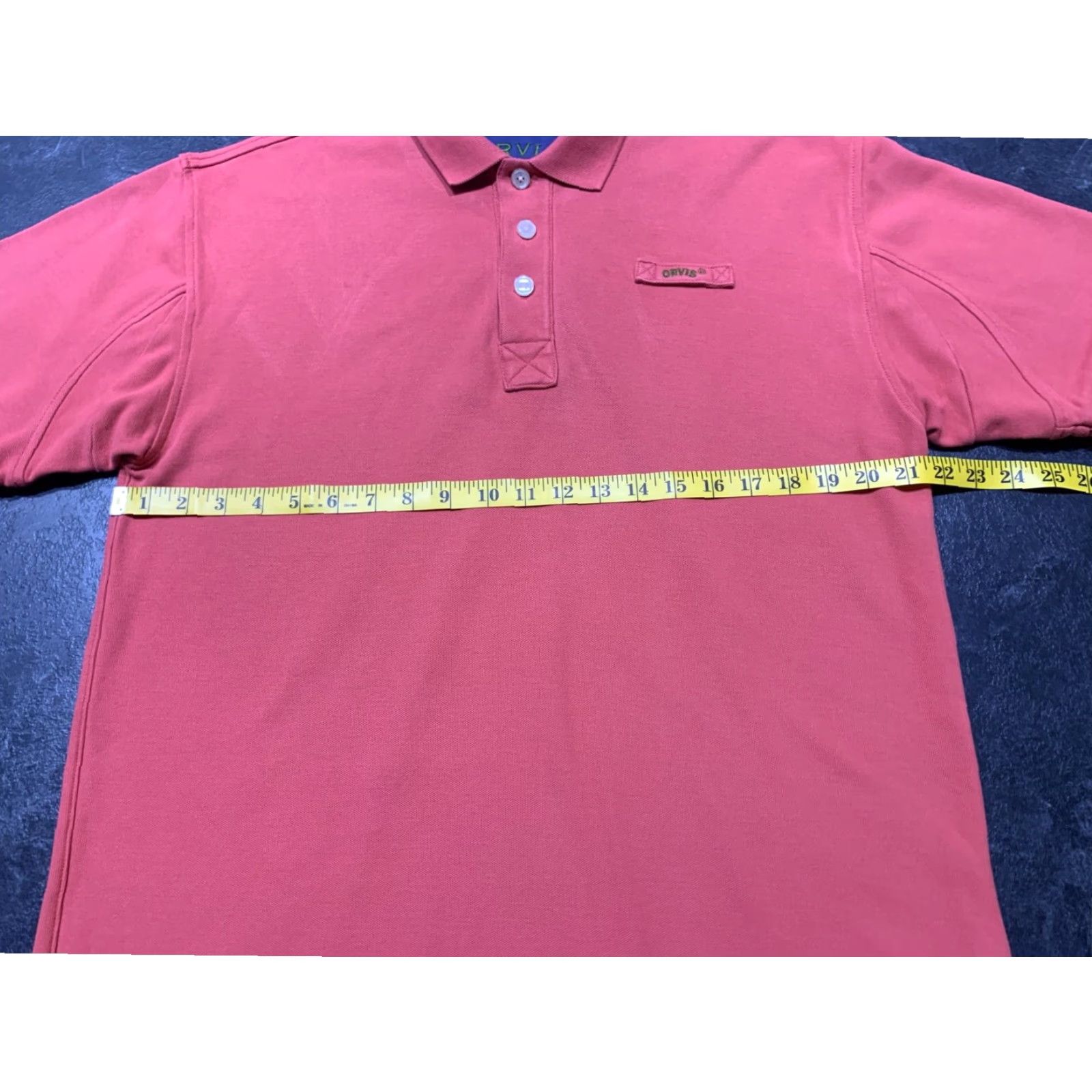 Orvis Orvis Signature Polo Shirt Red M Heavy Cotton Fishing Mens Short Sleeve Large Size US M / EU 48-50 / 2 - 7 Thumbnail