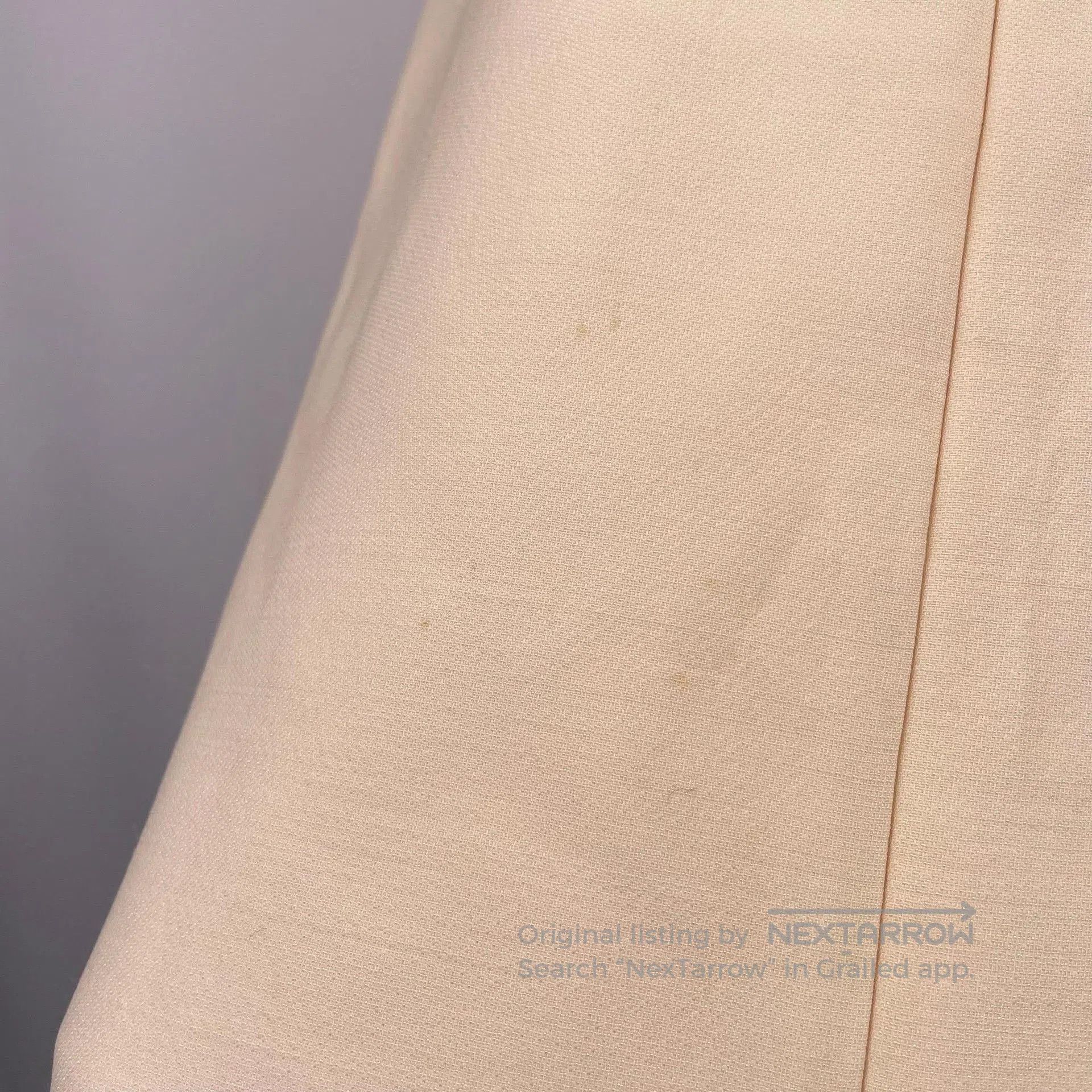 Dior Dior Light Yellow Silk Wool Dress. Size XXS / US 00 / IT 34 - 6 Thumbnail