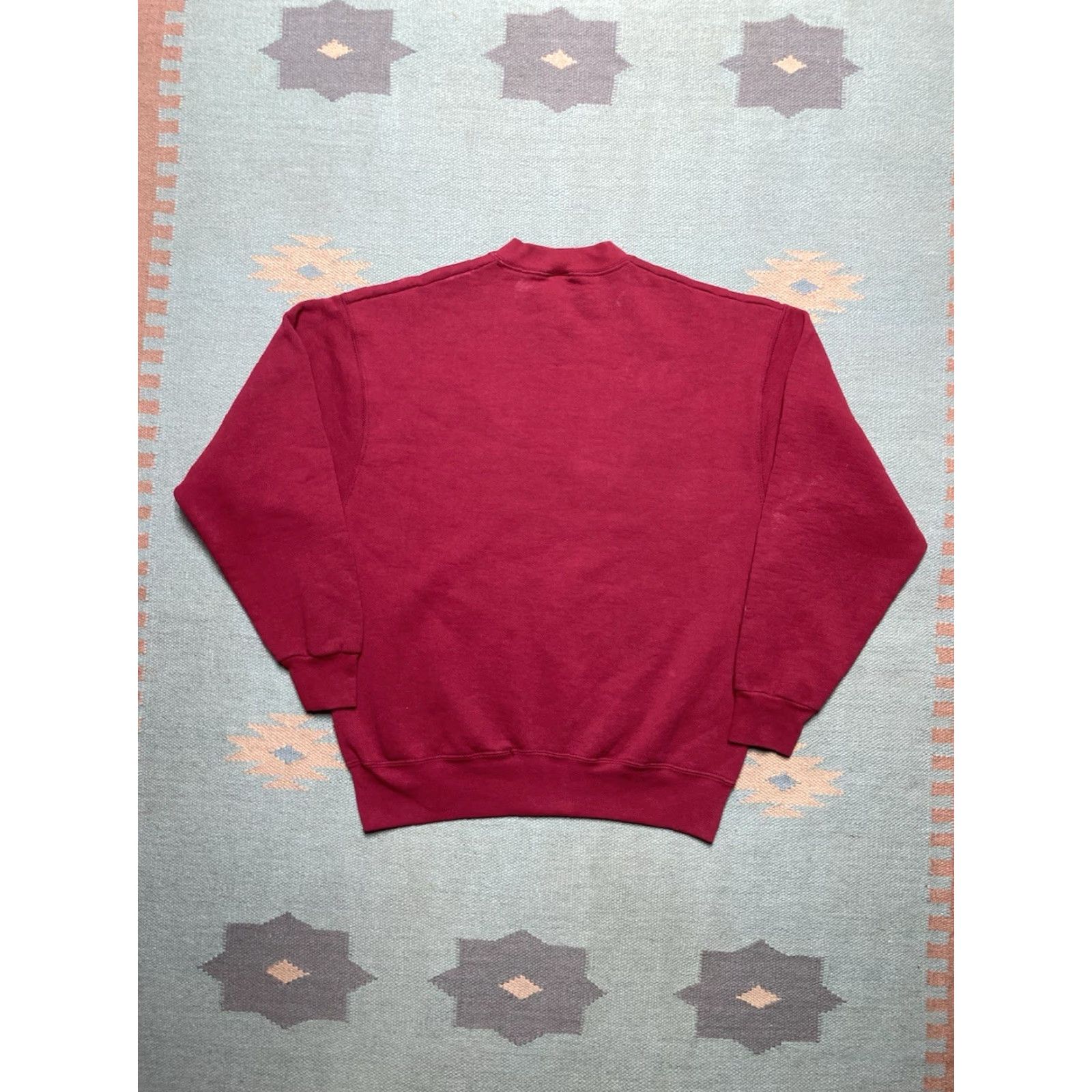Vintage VINTAGE 90s Sweatshirt Munsingwear Crewneck Red Large Men Pullover Shirt Size US L / EU 52-54 / 3 - 6 Thumbnail