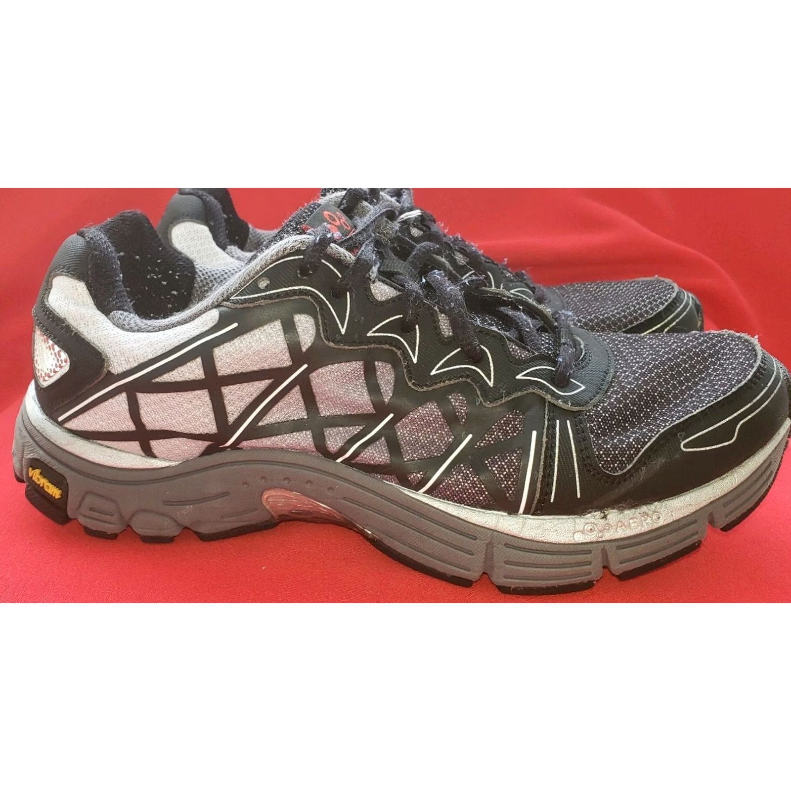 Vintage Abeo Aero Men Running Trail Hiking Orthotic Shoes 8M Black Rayse Model 2120 Size US 8 / EU 41 - 4 Thumbnail