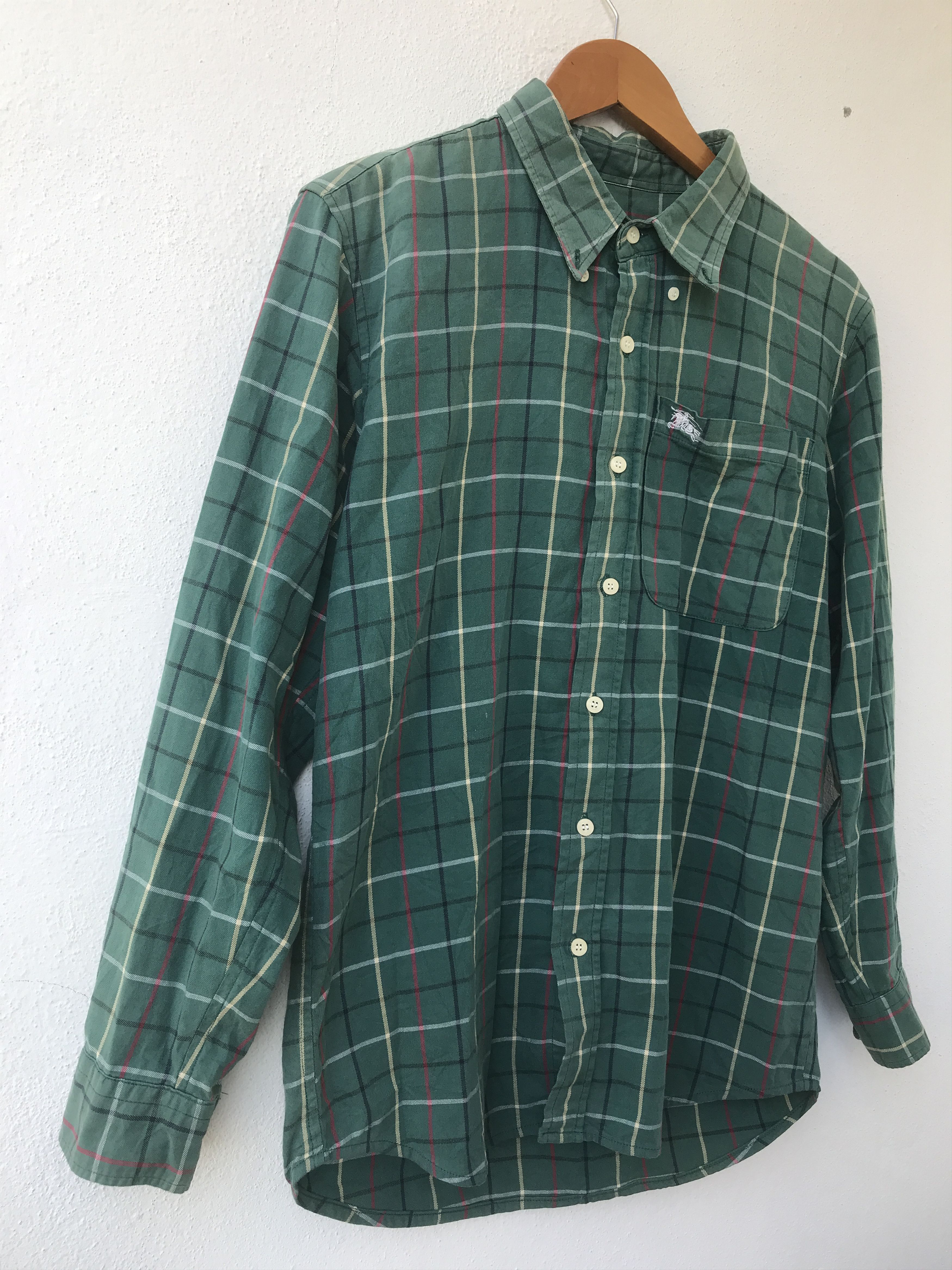 Burberry Vintage burberrys checkered button ups Size US M / EU 48-50 / 2 - 1 Thumbnail