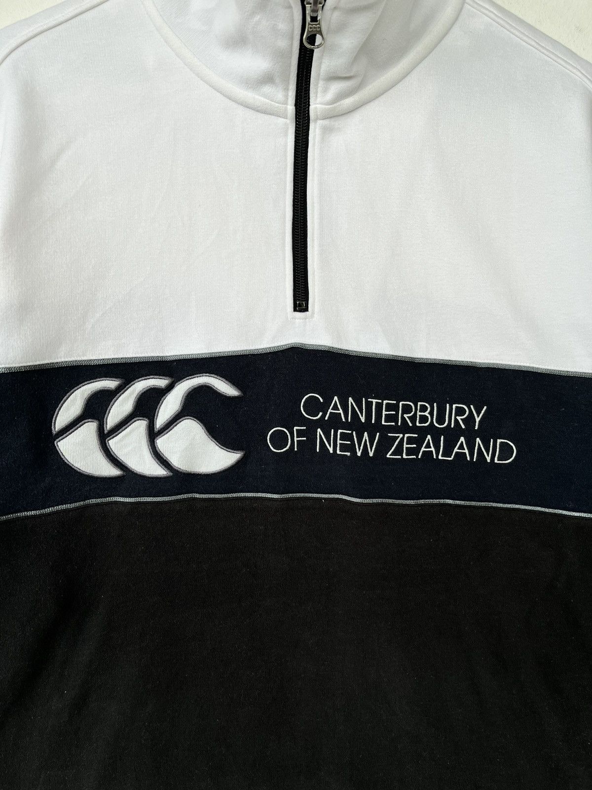 Canterbury of New Zealand Vintage Canterbury Half Zip Sweatshirt Size US M / EU 48-50 / 2 - 3 Thumbnail