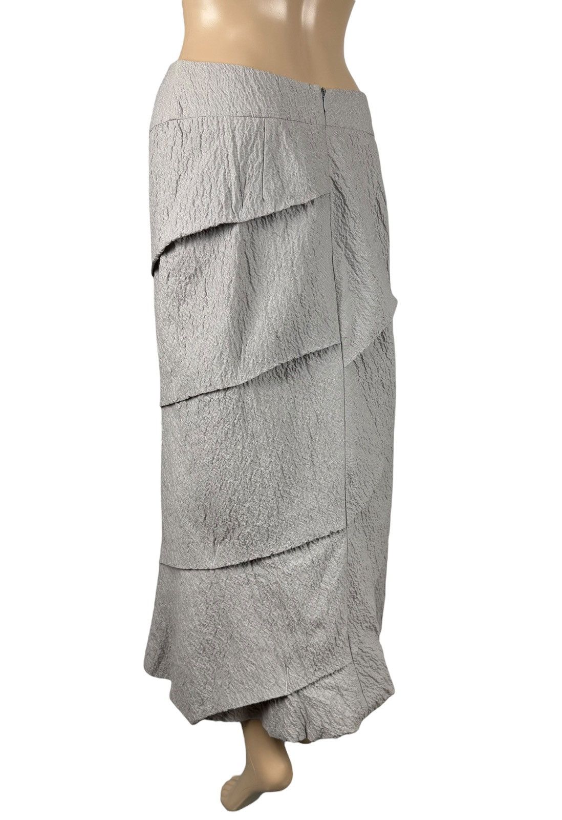 Designer Sonja Marohn Avant Garde Long Maxi Skirt Structured Size 26" / US 2 / IT 38 - 5 Thumbnail