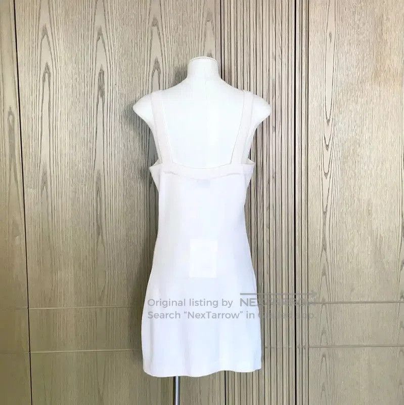 Chanel Chanel Sleeveless White Cardigan Dress for Women . Size S / US 4 / IT 40 - 2 Thumbnail