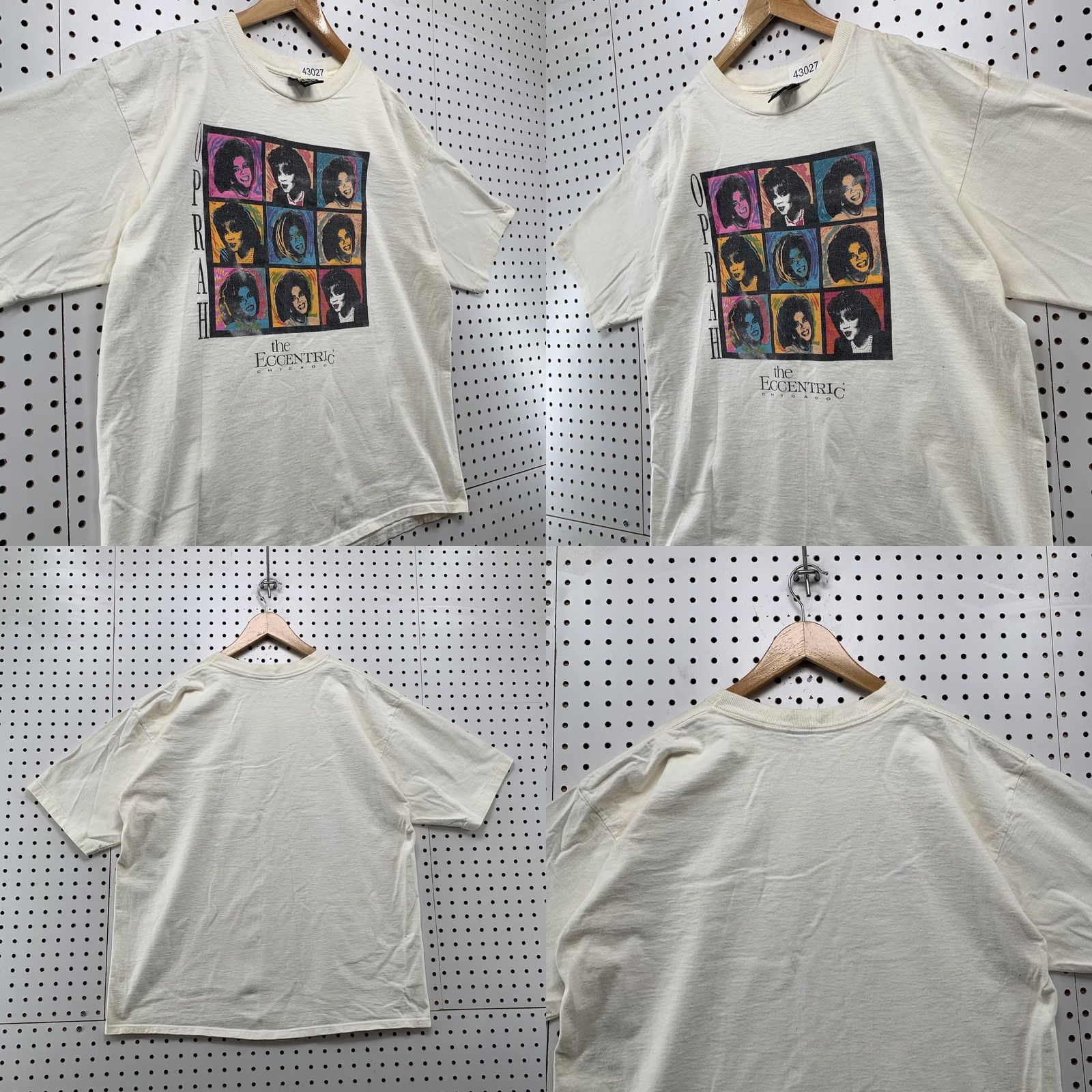 Vintage OPRAH The Eccentric ChicagoShirt Mens XL White Single Stitch Made In USA Shirt Mens XL White 90s tv Vintage Size US XL / EU 56 / 4 - 8 Thumbnail